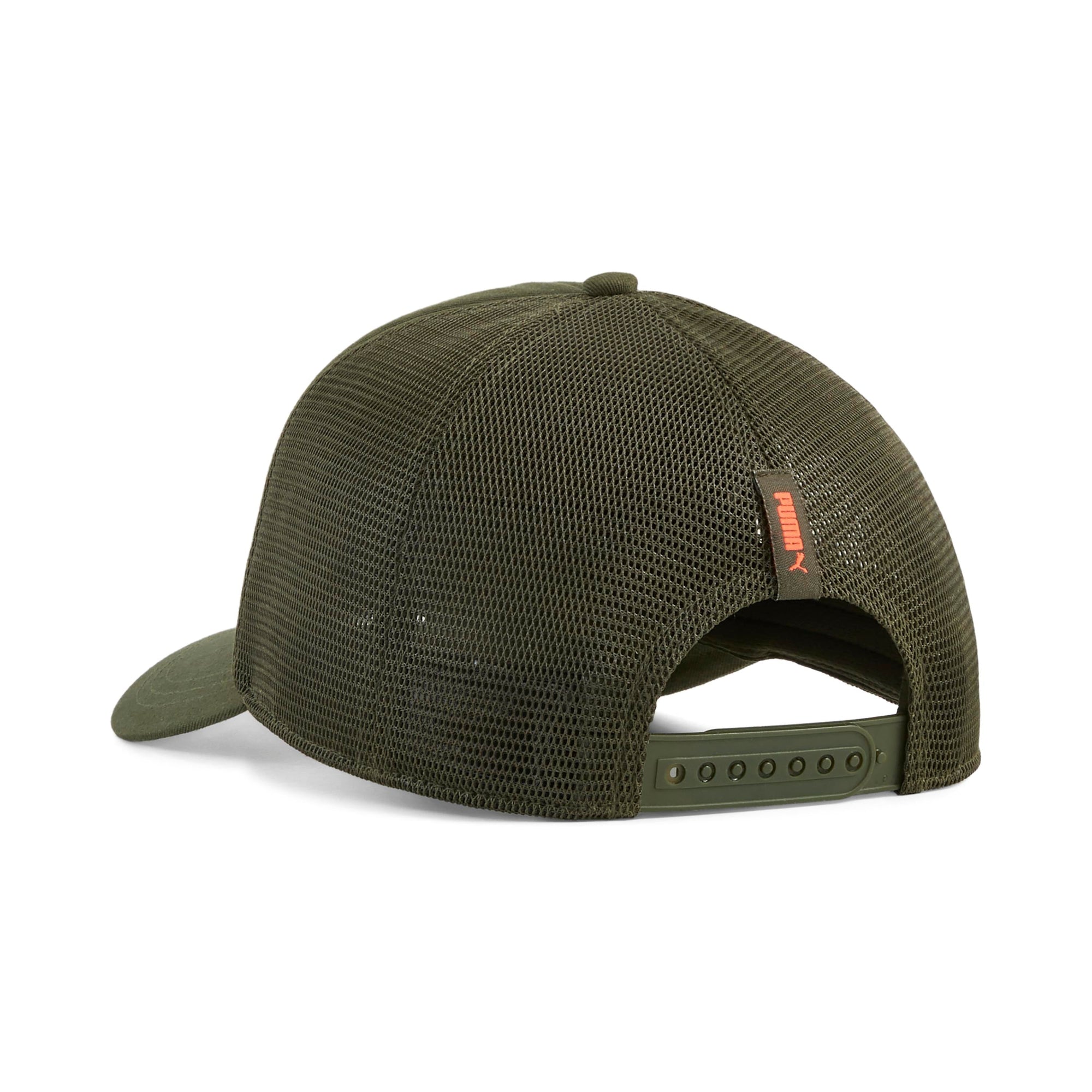 Puma X HYROX Trucker Cap Dark Olive