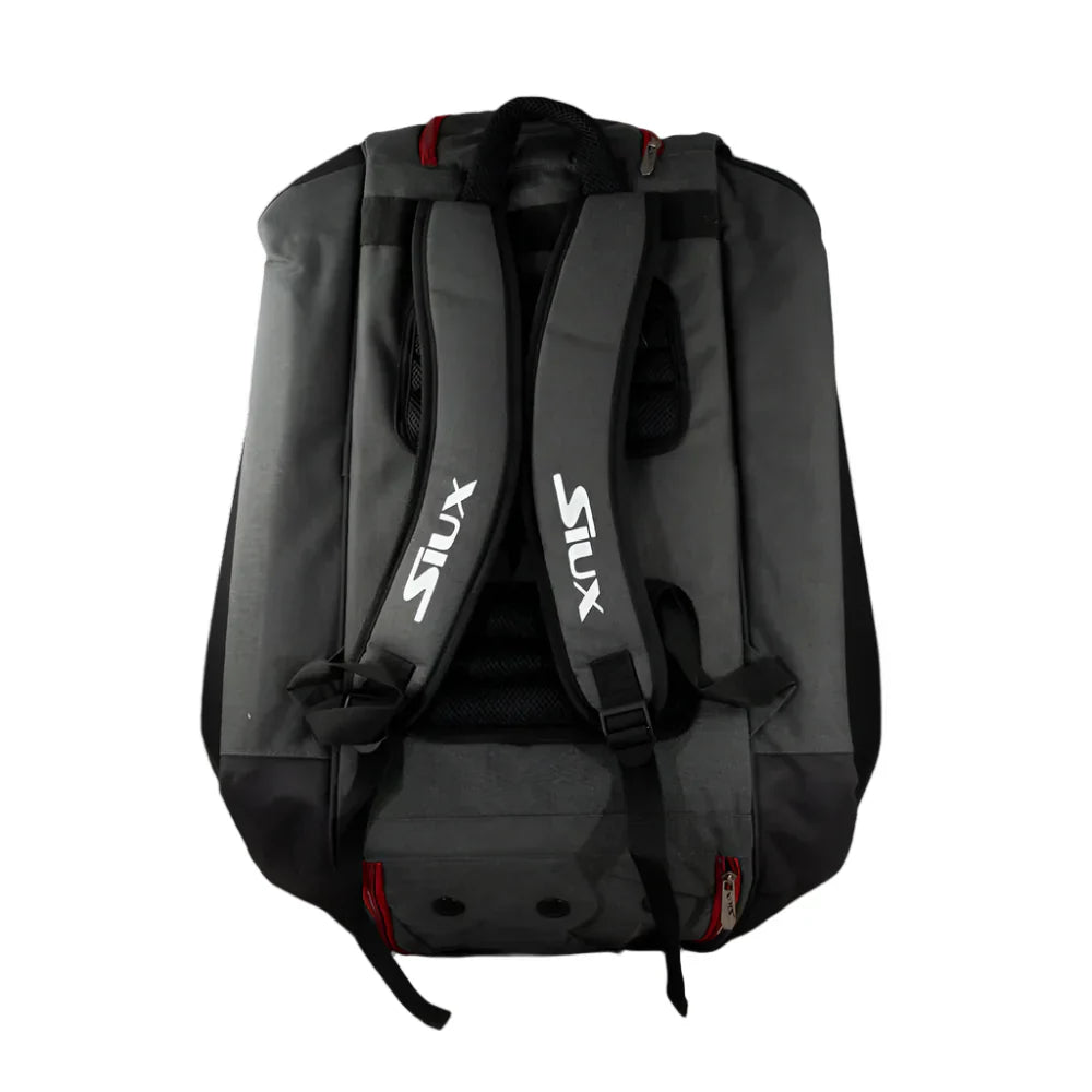 Siux Pro Tour Racket Bag - Black - Cover