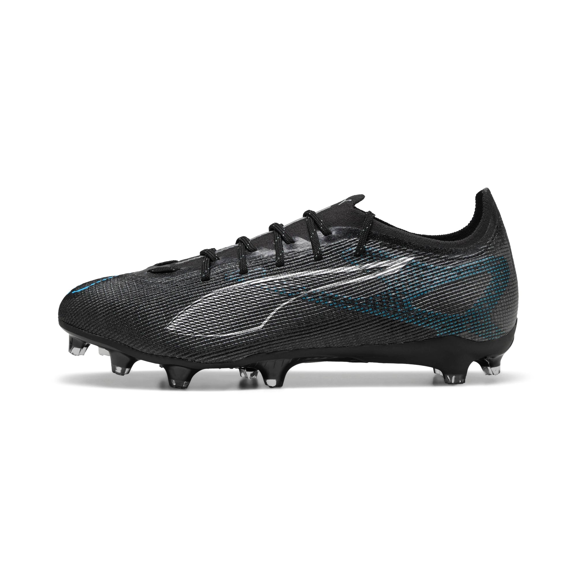 Puma Ultra 5 PRO FG/AG Black Silver-Bright Aqua
