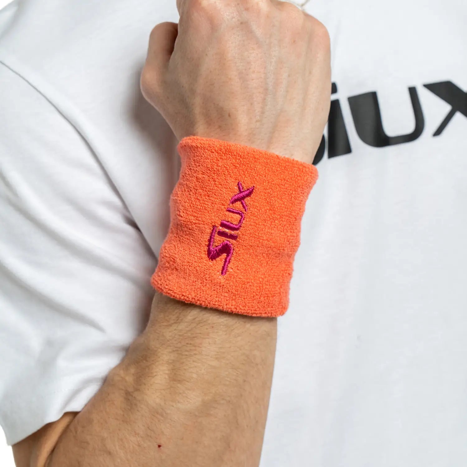 Siux Padel Reveal Wristband - 2 Pack - Orange