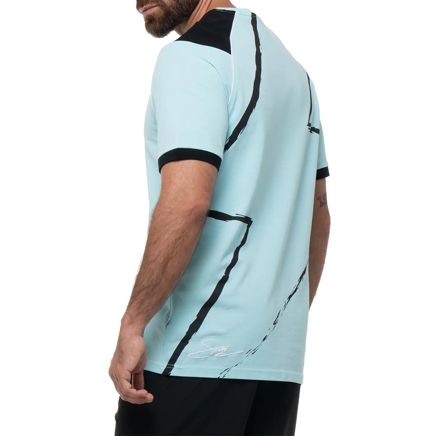 Siux Electra Stupa Cotton T-Shirt SS25 - Blue - Cover