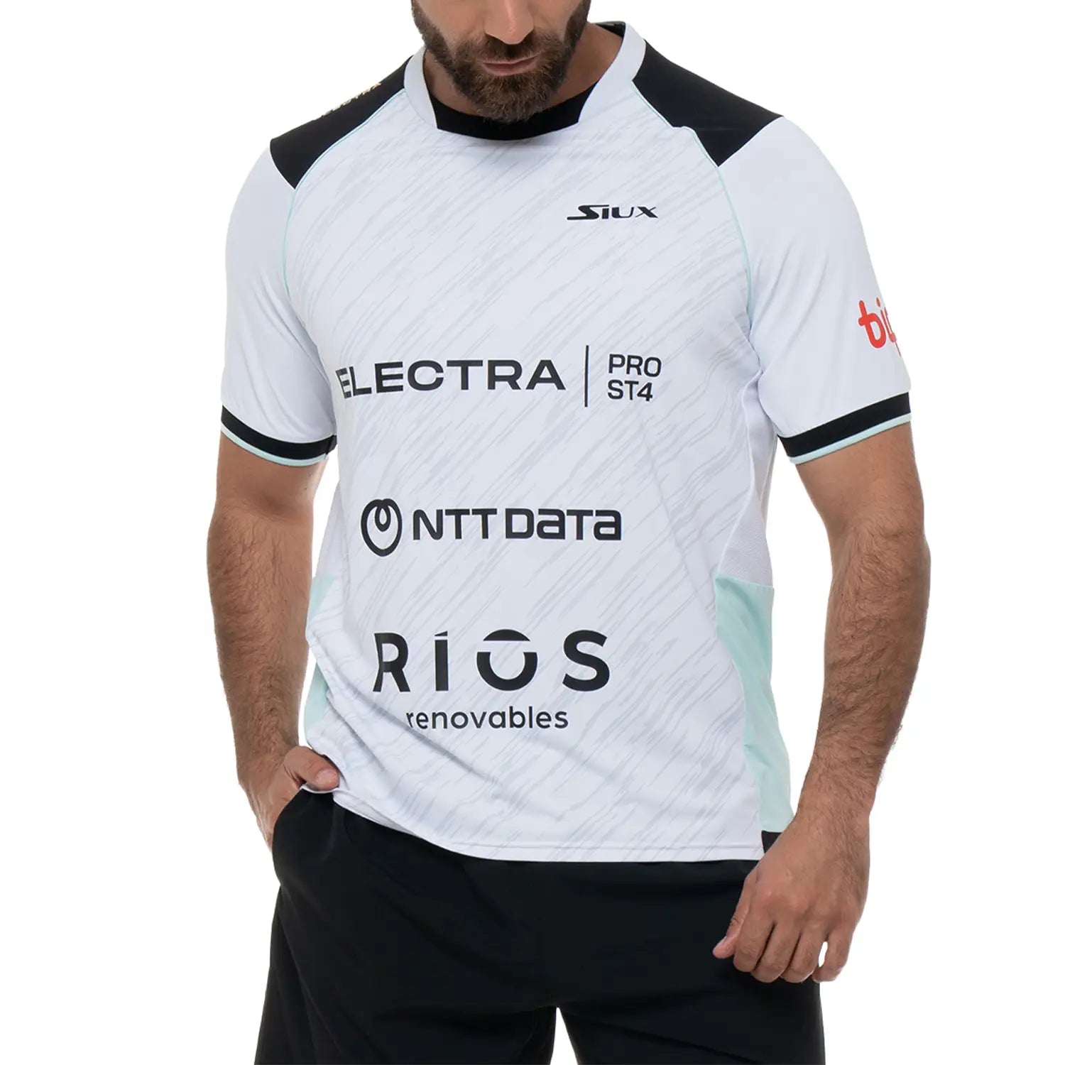 Siux Electra Stupa Official T-Shirt SS25 - White - Cover