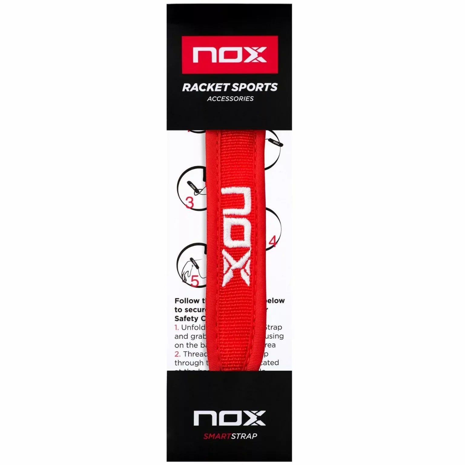 NOX SmartStrap Luxury - Red Cover