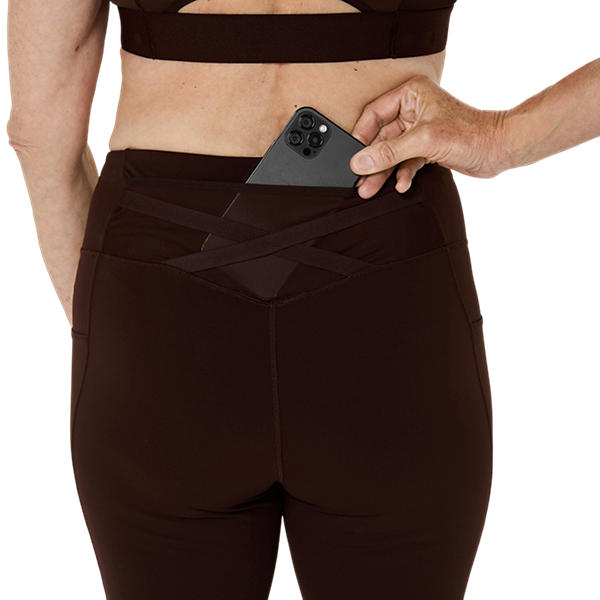 Asics Nagino Run Adjustable Tight Coffee