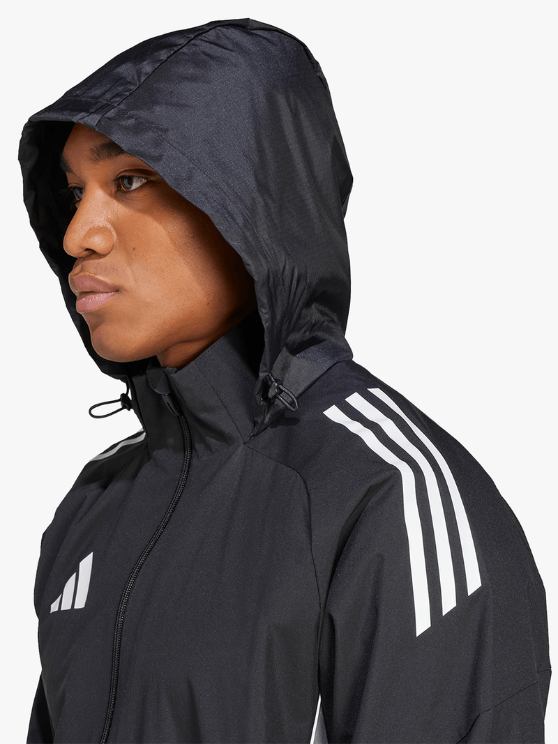 Adidas Men's Orlando Pirates Training Tiro 25 Black/White Full-Zip Performance Jacket