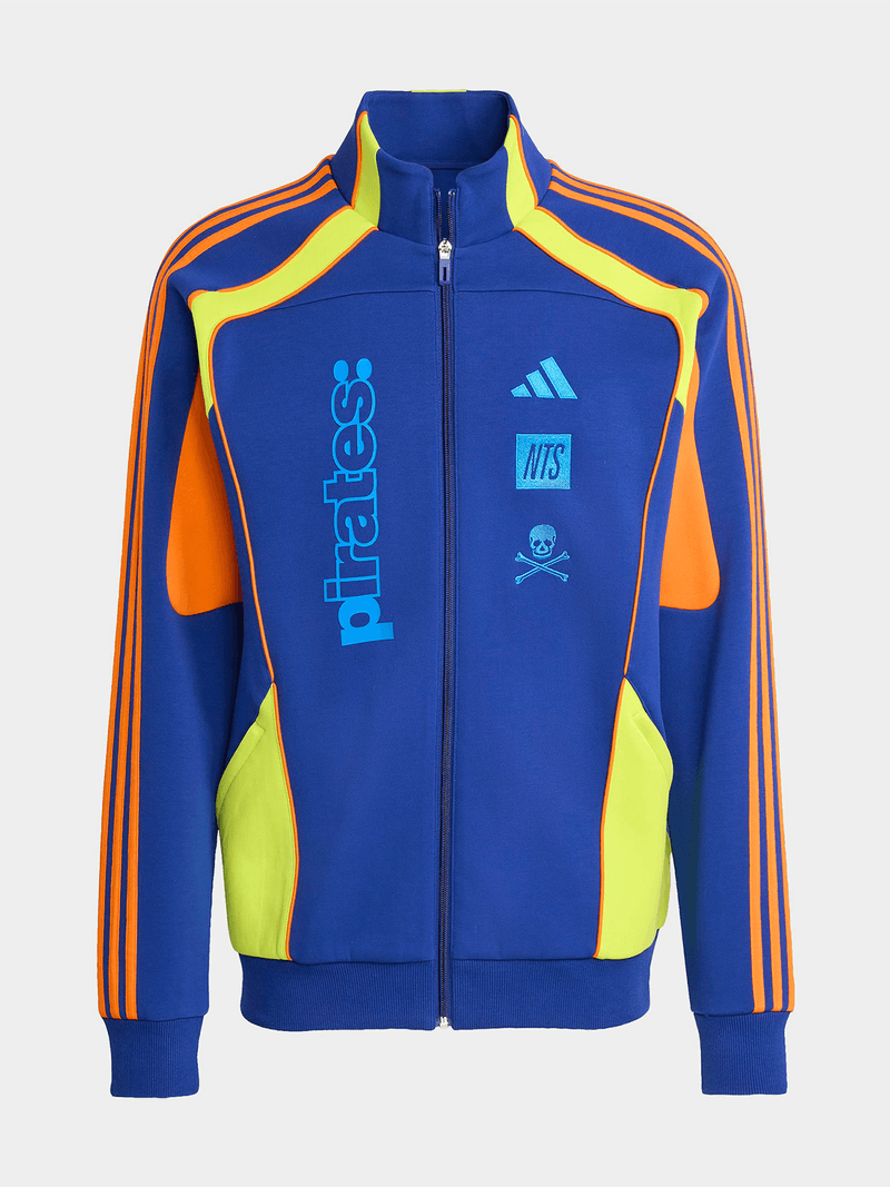 adidas Men's Orlando Pirates NTS UBP Full-Zip Navy Orange Track Jacket