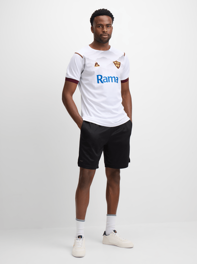 Le Coq Sportif Men's Stellenbosch FC Away 25/26 White Stadium Jersey