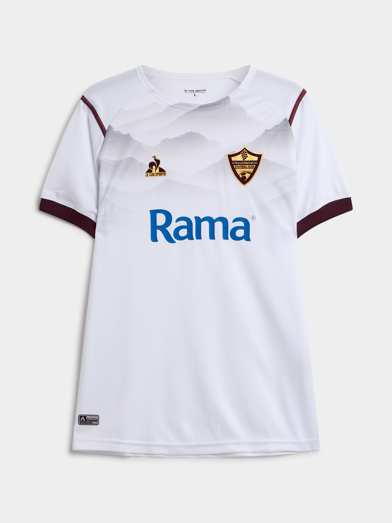 Le Coq Sportif Stellenbosch FC Away 25/26 White Men's Performance Football Jersey