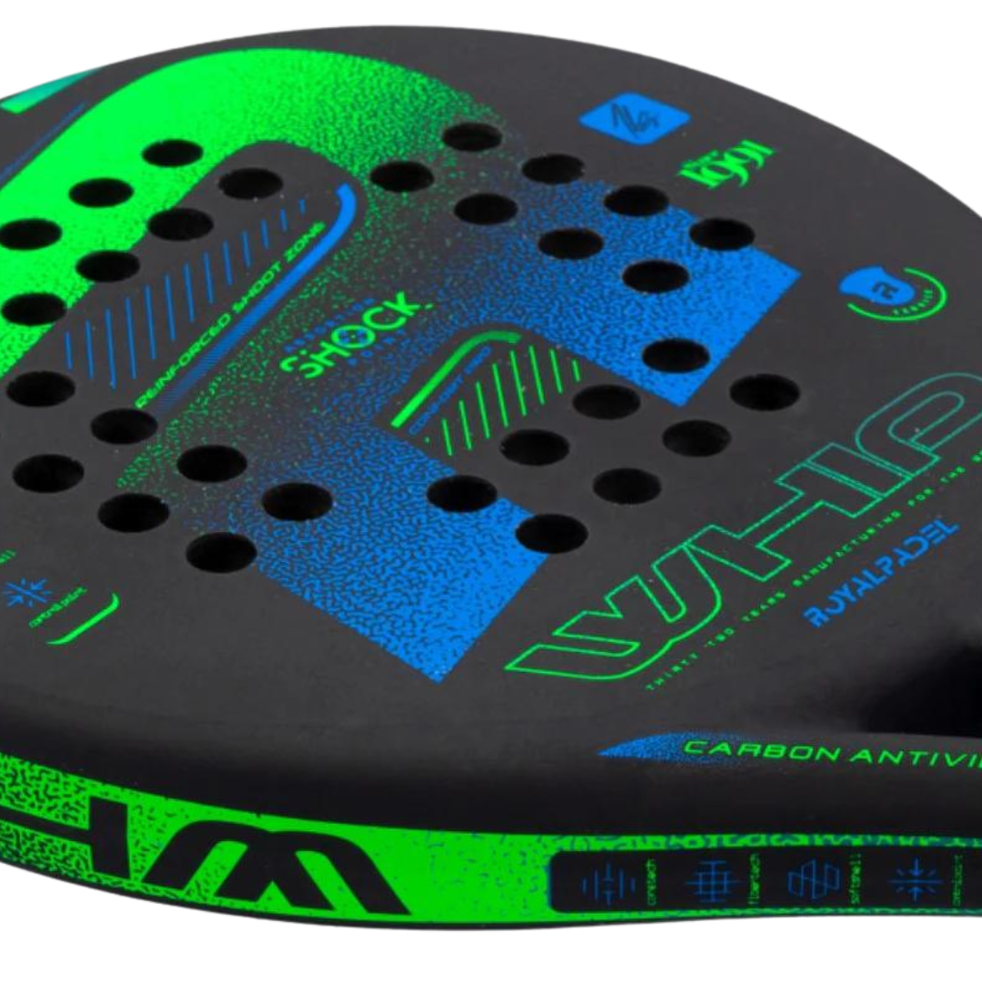 Royal Padel Whip Poly Padel Racket Front