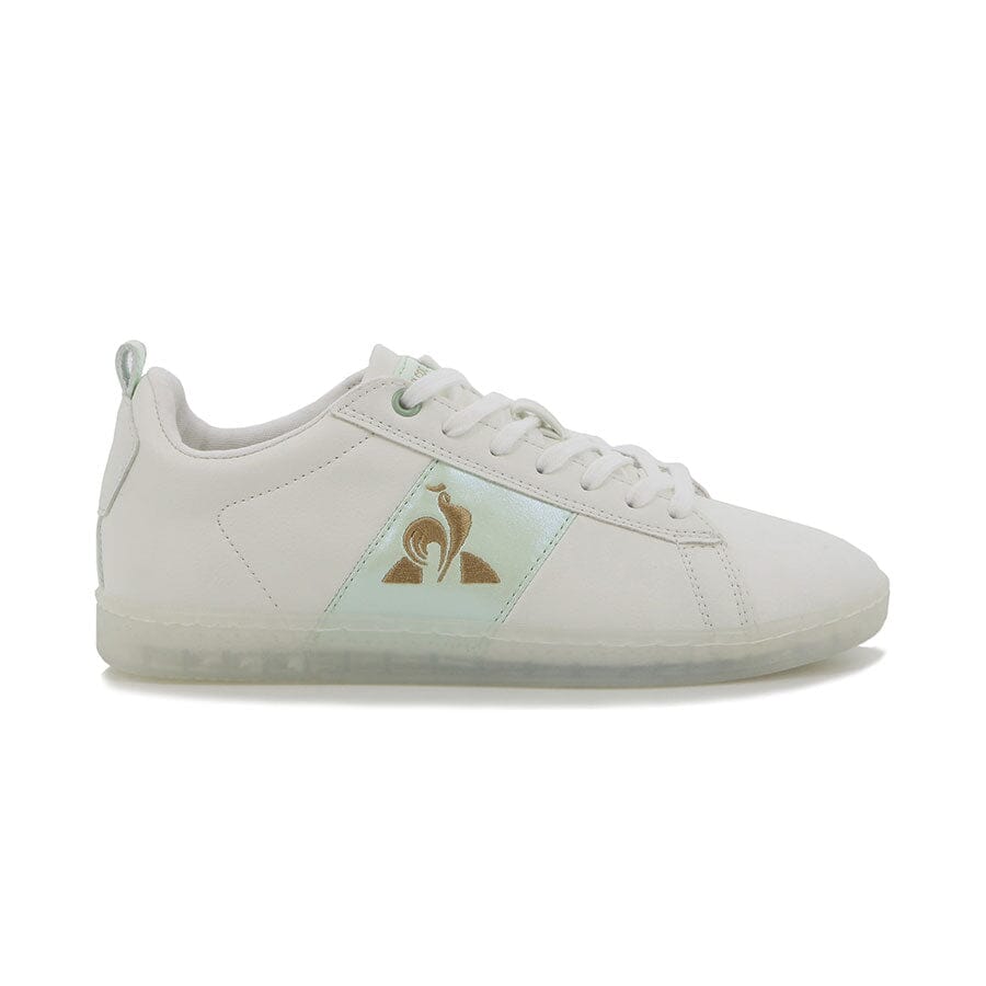 Courtclassic Ladies Sneakers White Ambrosia Gold - Le Coq Sportif
