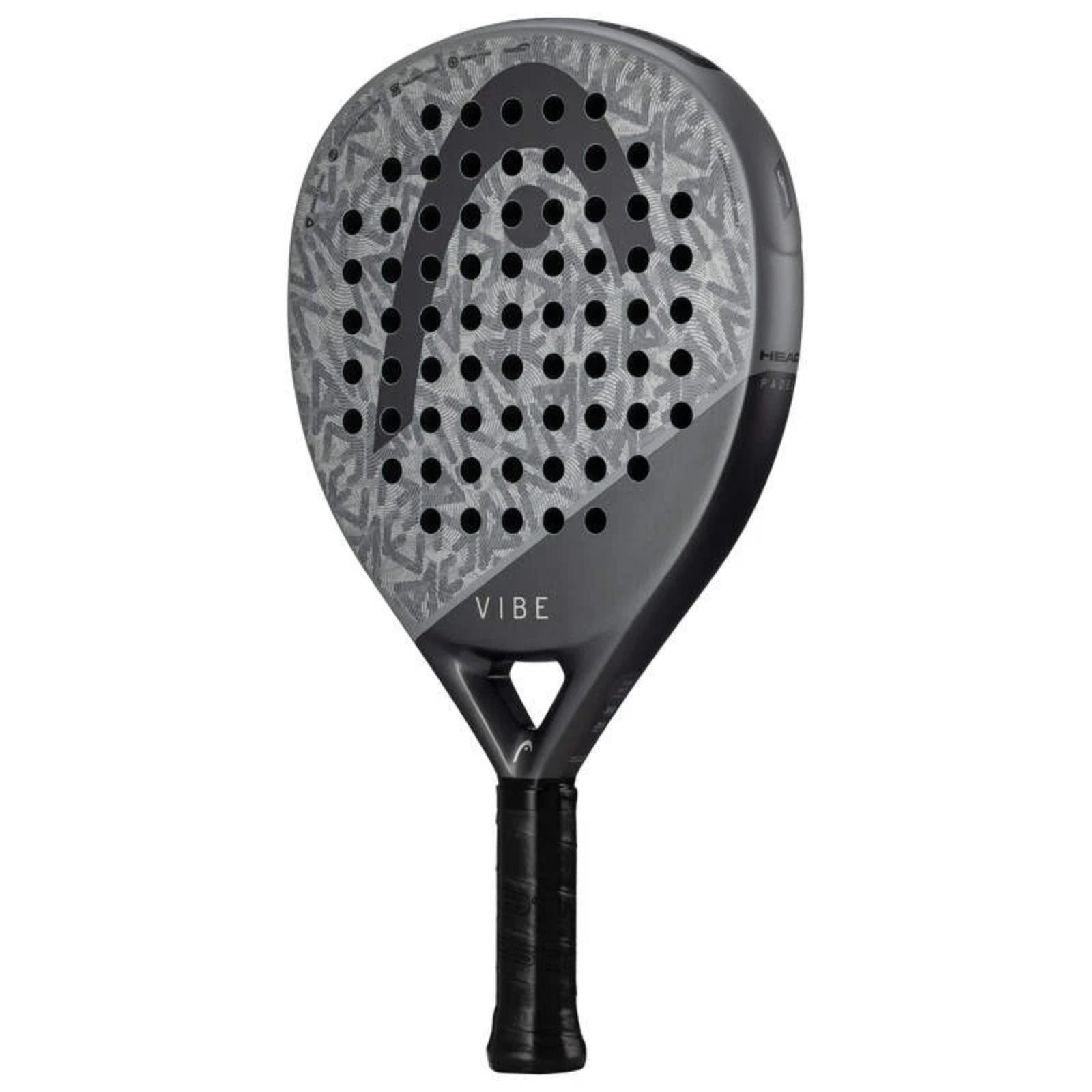Head Vibe Padel Racket - Grey/Black - Cover