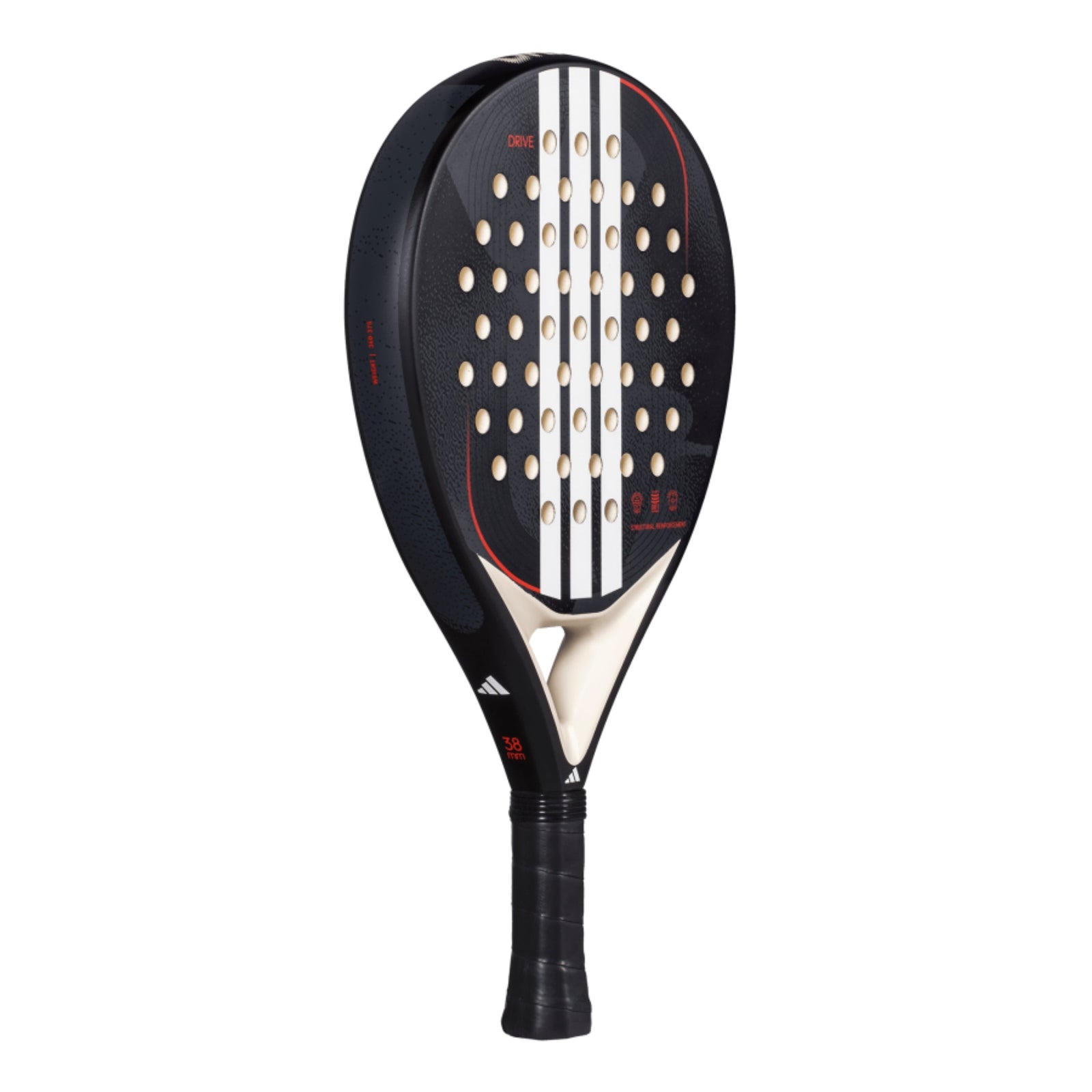 Adidas Drive 3.4 Padel Racket - Black - Cover