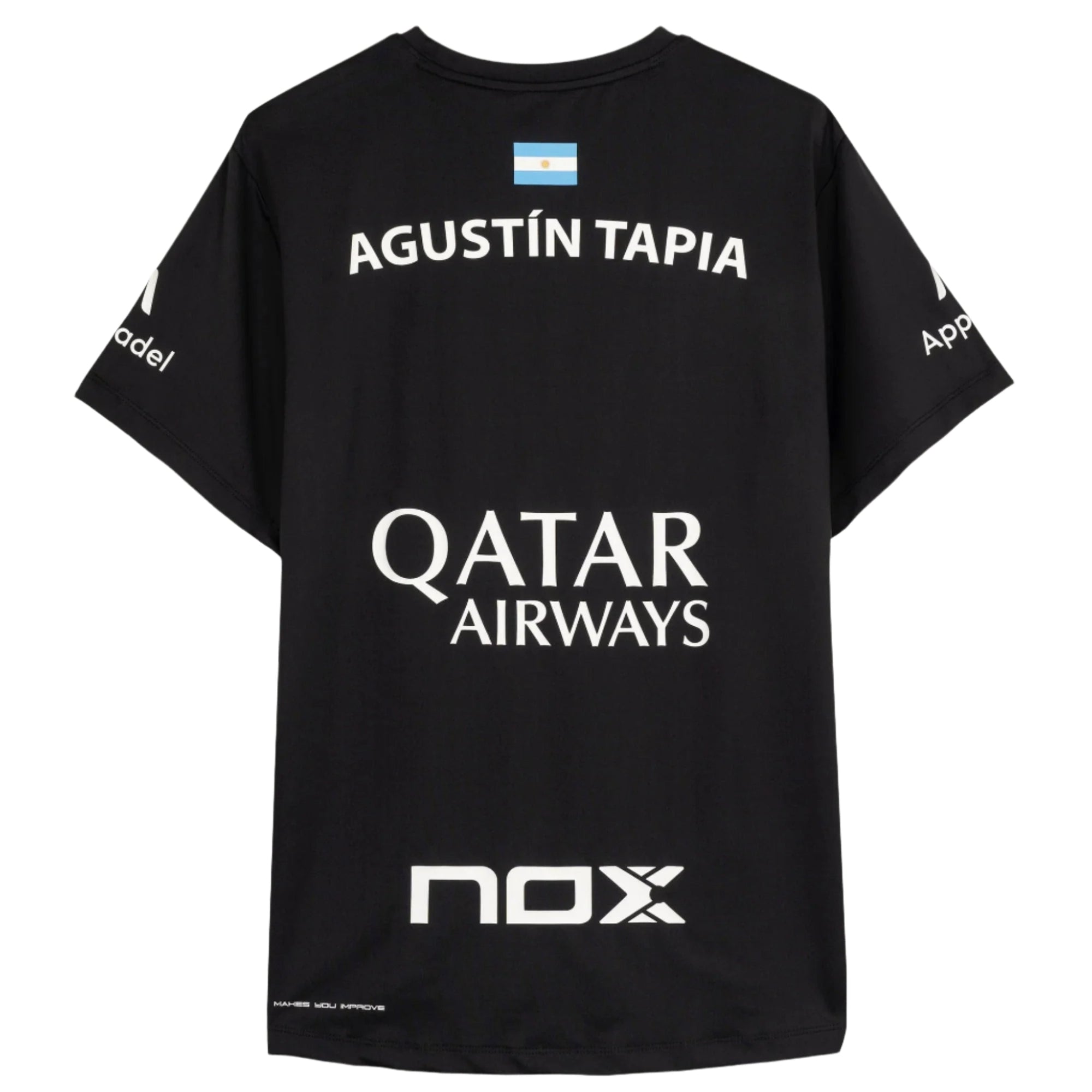 NOX AT10 Official T-Shirt - Black - Back