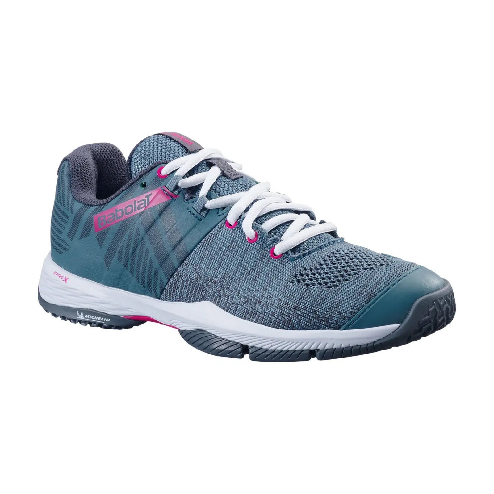 Babolat Sensa Women Padel Shoes - Grey/Pink - Cover
