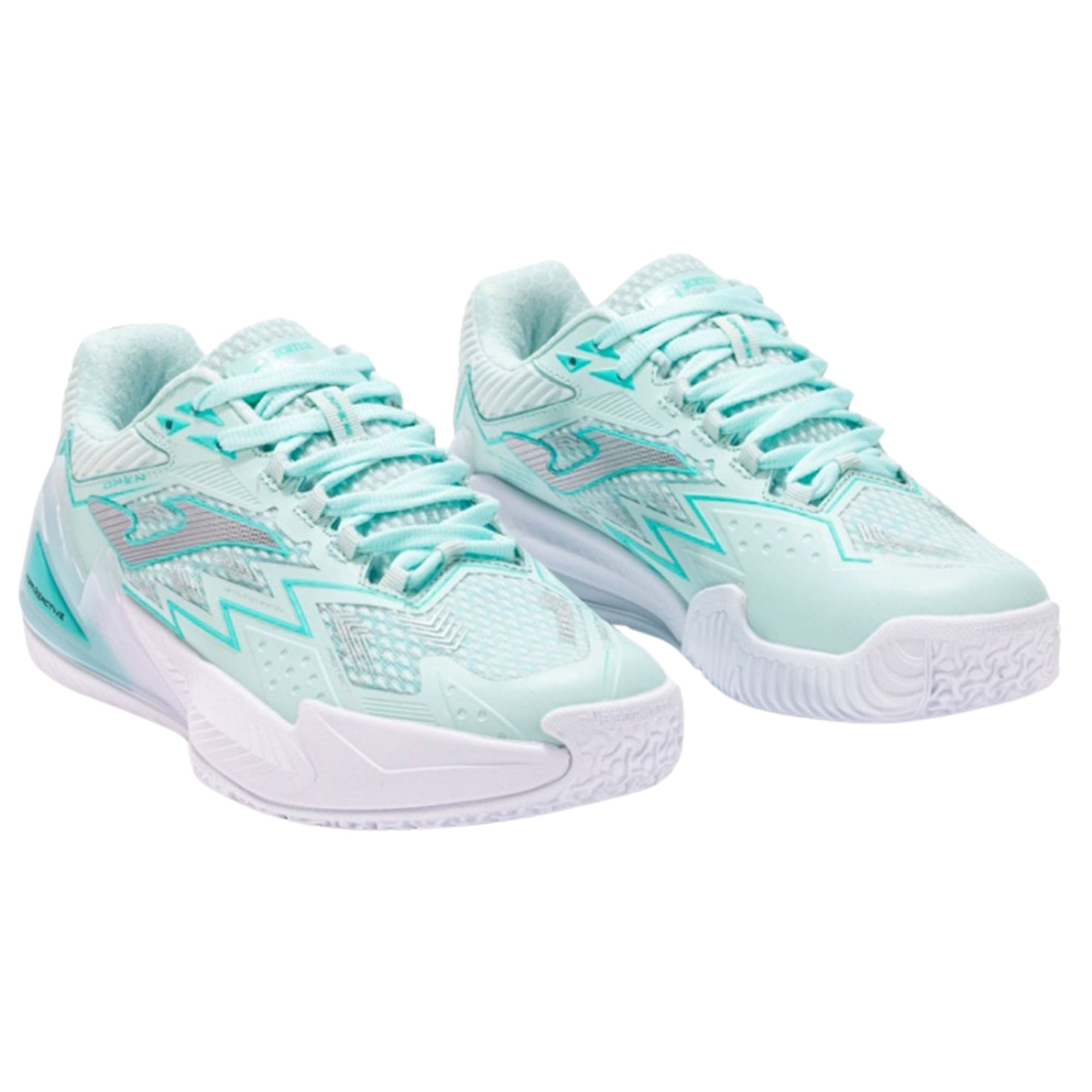 Joma Open Lady 2527 Turquoise Padel Shoes - Front