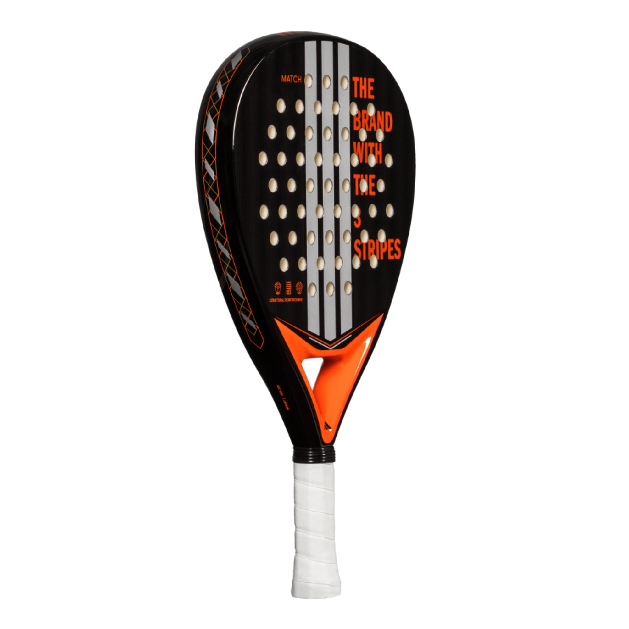 Adidas Match 3.4 Padel Racket - Black - Right