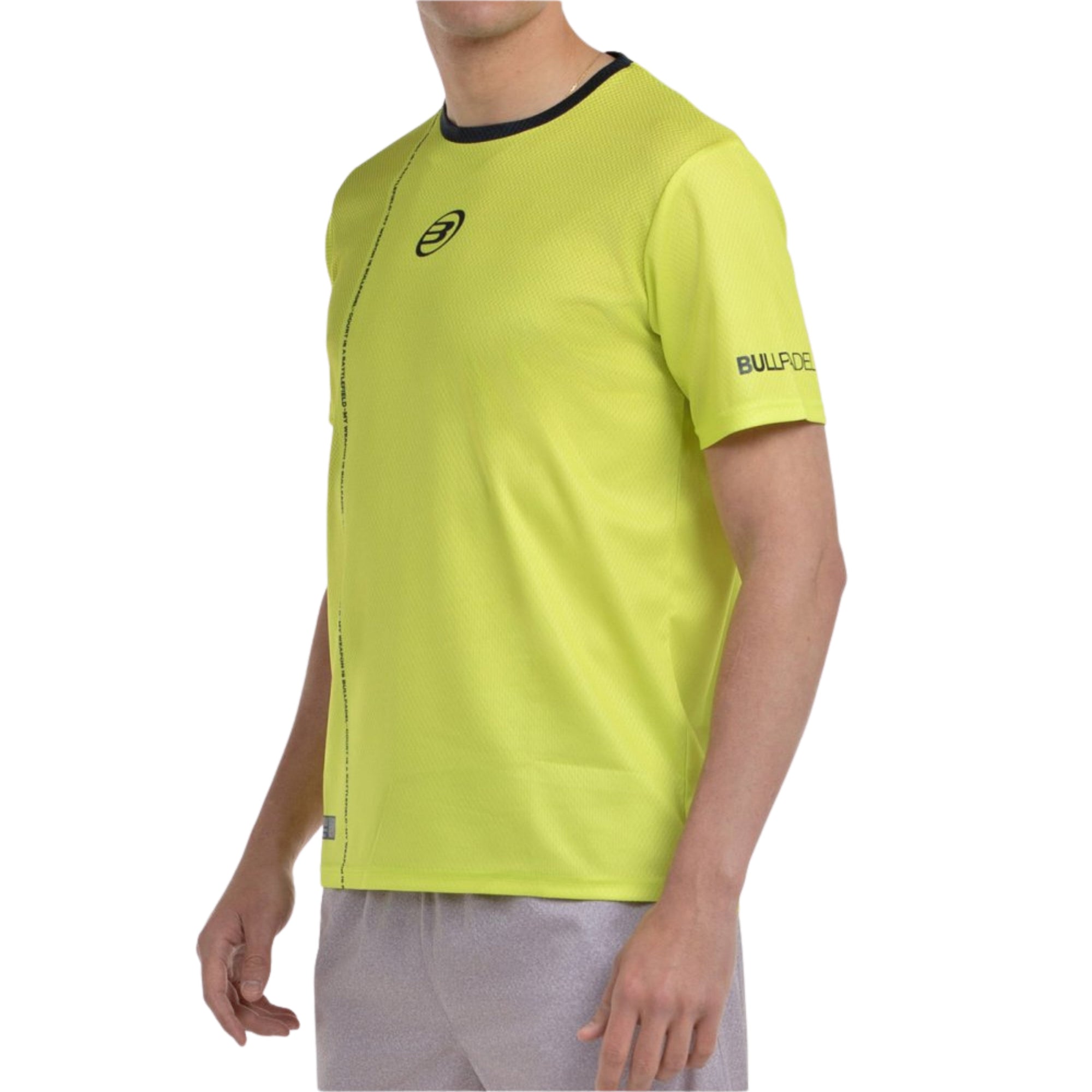 Bullpadel Baten Lime T-Shirt - Left