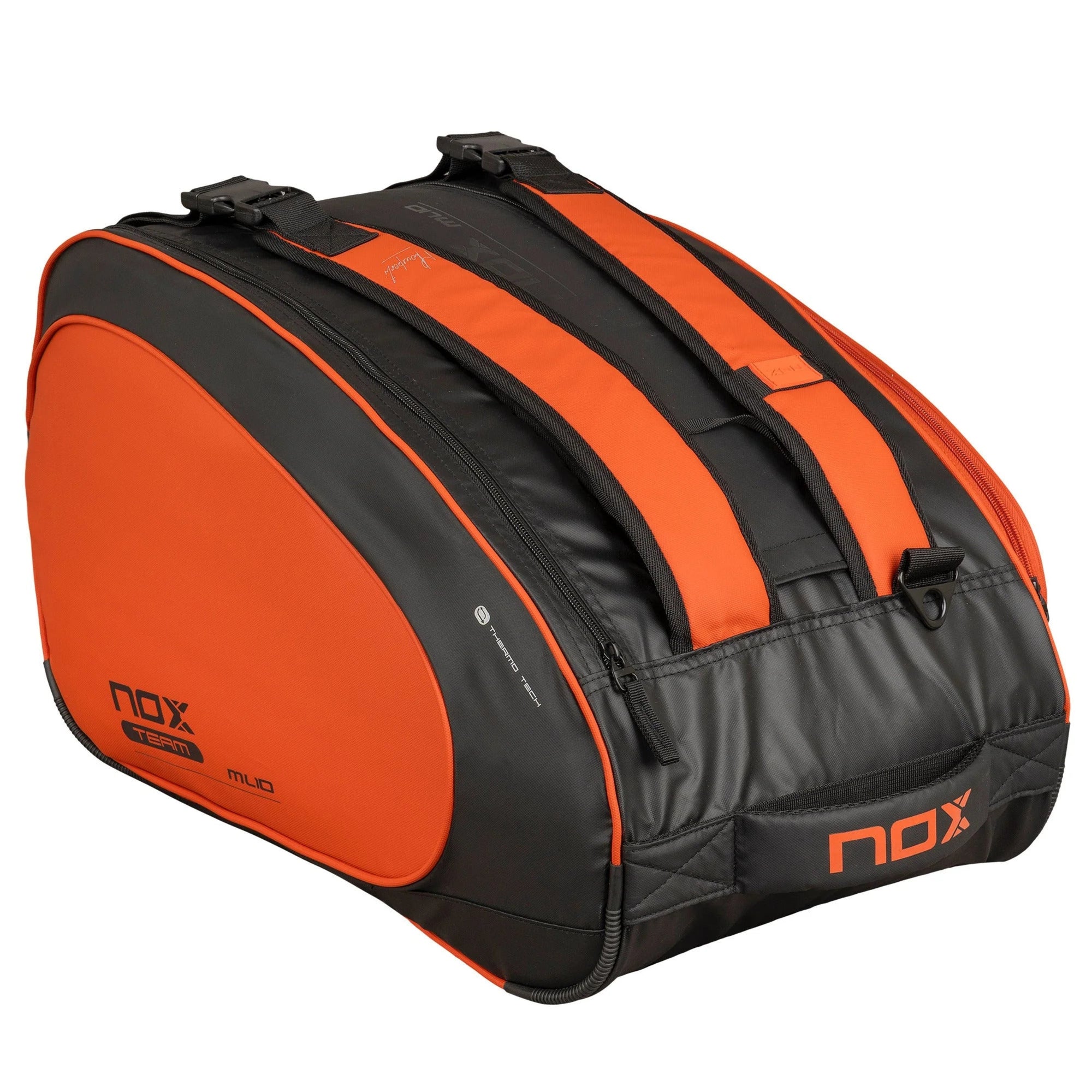 NOX ML10 Team Padel Bag - Black/Orange - Right