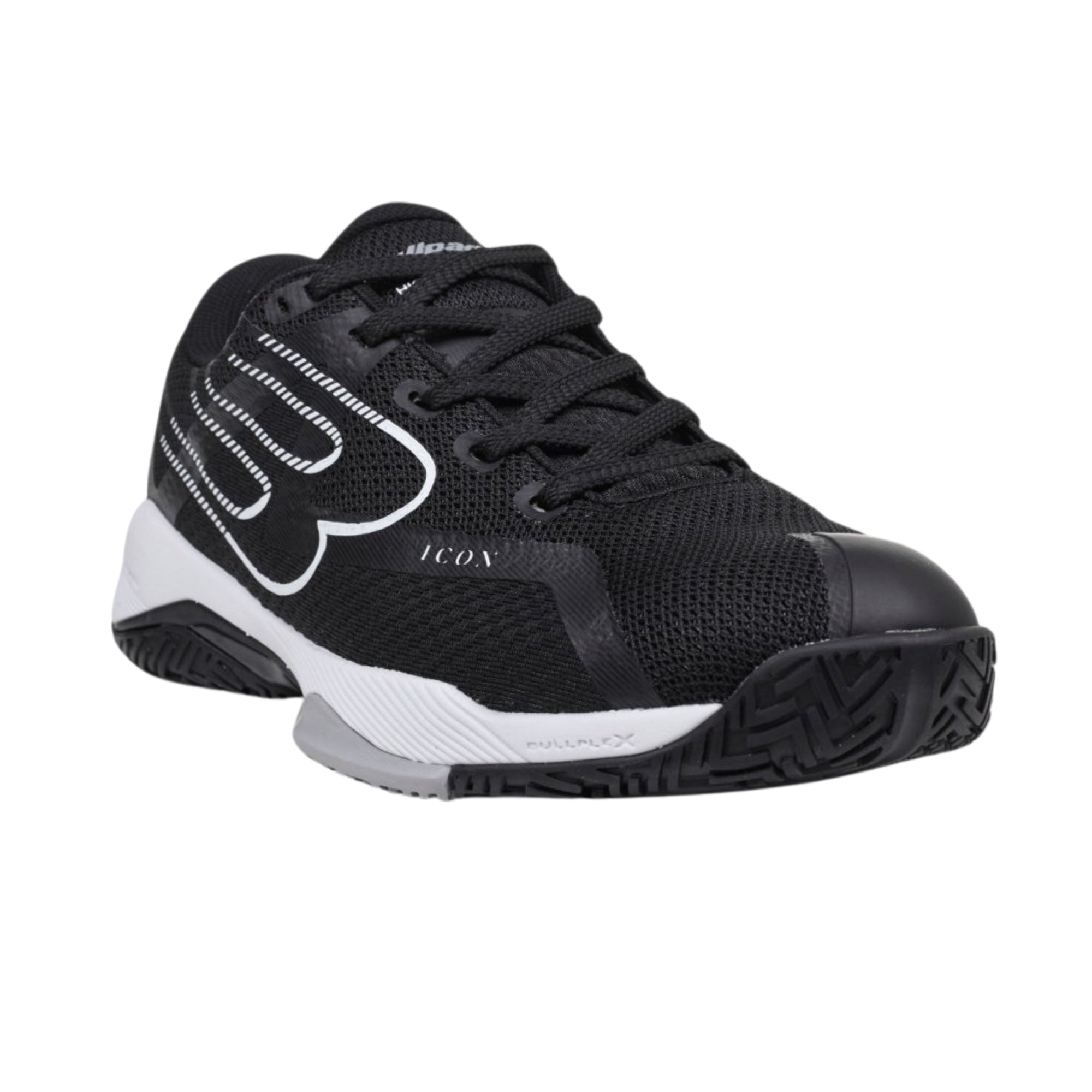 Bullpadel Icon 25V Padel Shoes - Black - Front