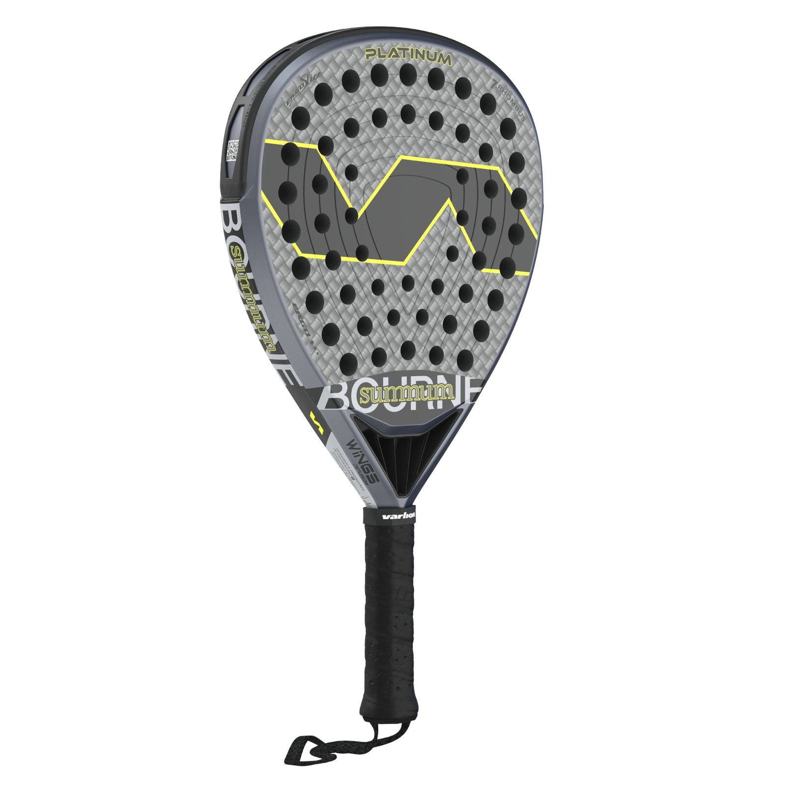 Varlion Bourne Carbon Platinum Padel Racket - Cover