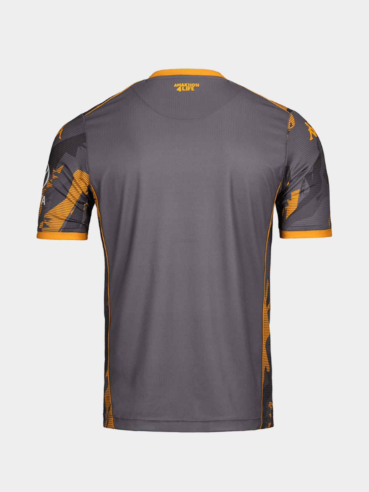 Official Kappa Youth Kaizer Chiefs Away 25/26 Grey Stadium Jersey