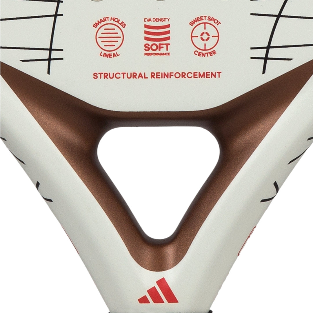 Adidas Drive 3.3 Padel Racket - Vintage Heart