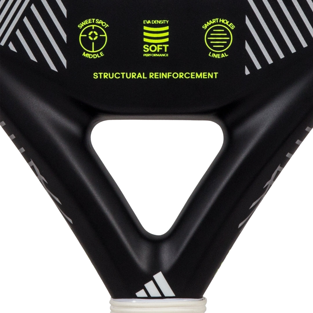 Adidas Match 3.3 Padel Racket - Lime Heart
