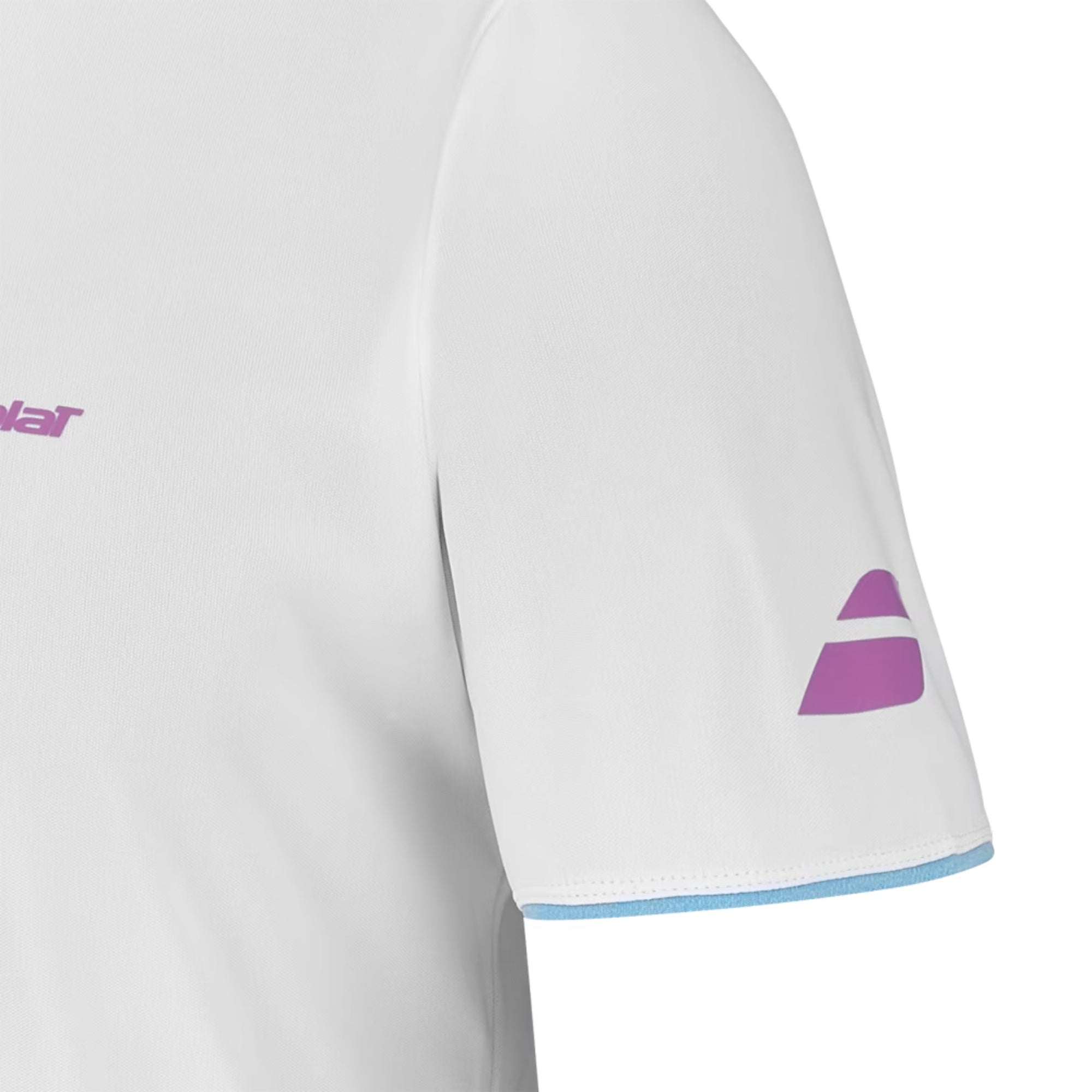 Babolat Crew Neck Tee Juan Lebron Edition - White - Zoom