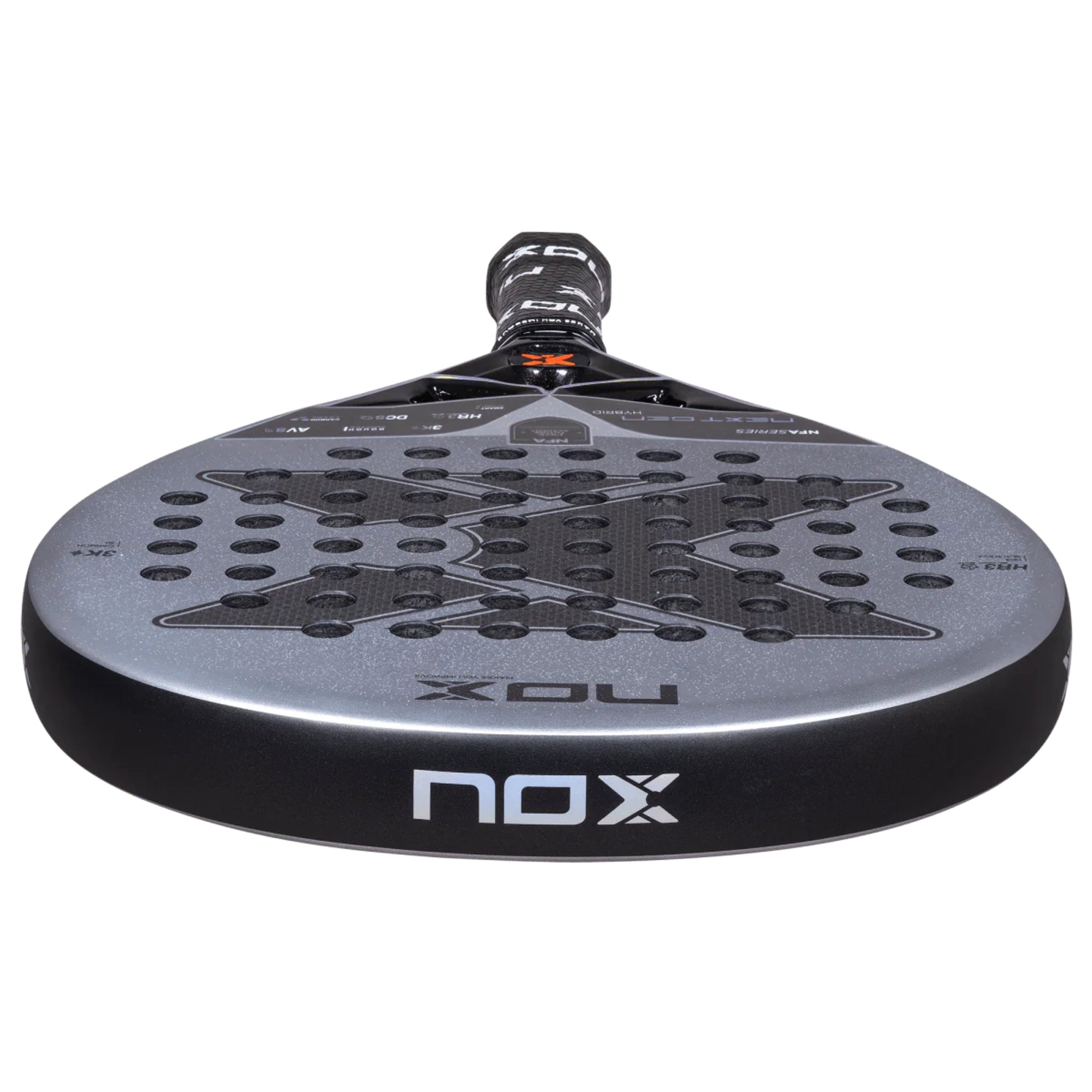 NOX Nextgen Pro Hybrid 3K Padel Racket - Top