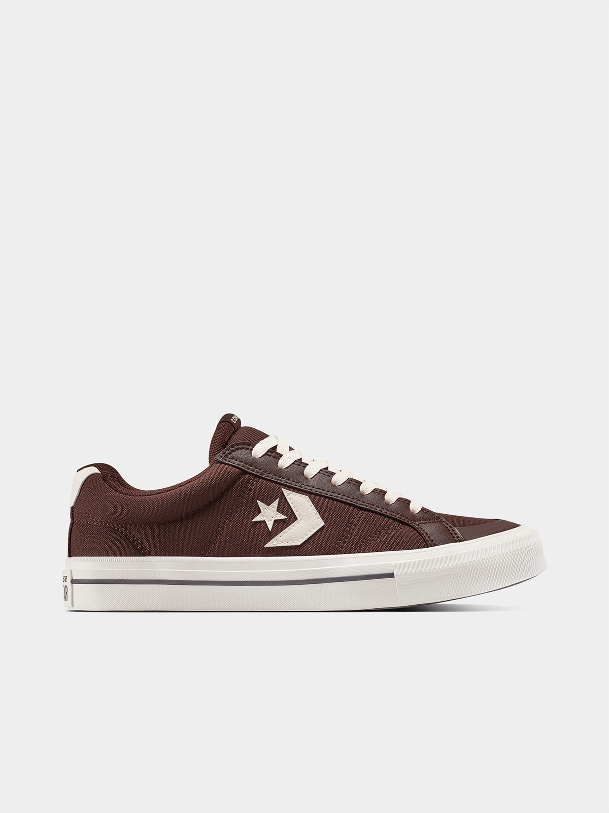 Men's Classic Brown Converse Sport Casual Sneakers - Durable Canvas Low-Top Shoes