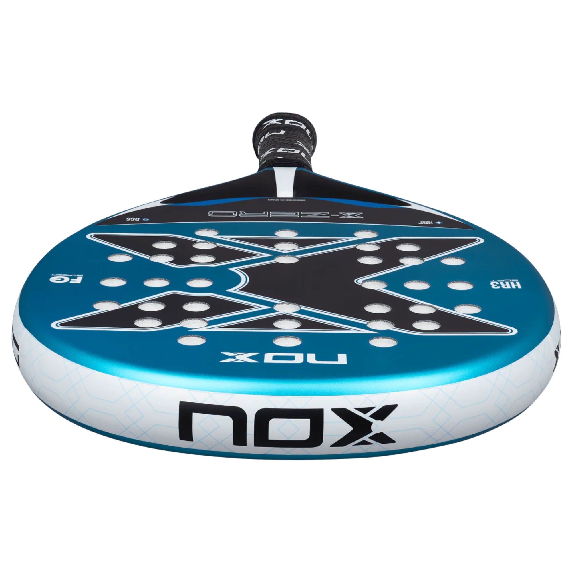 NOX X-Zero Blue Padel Racket - Top