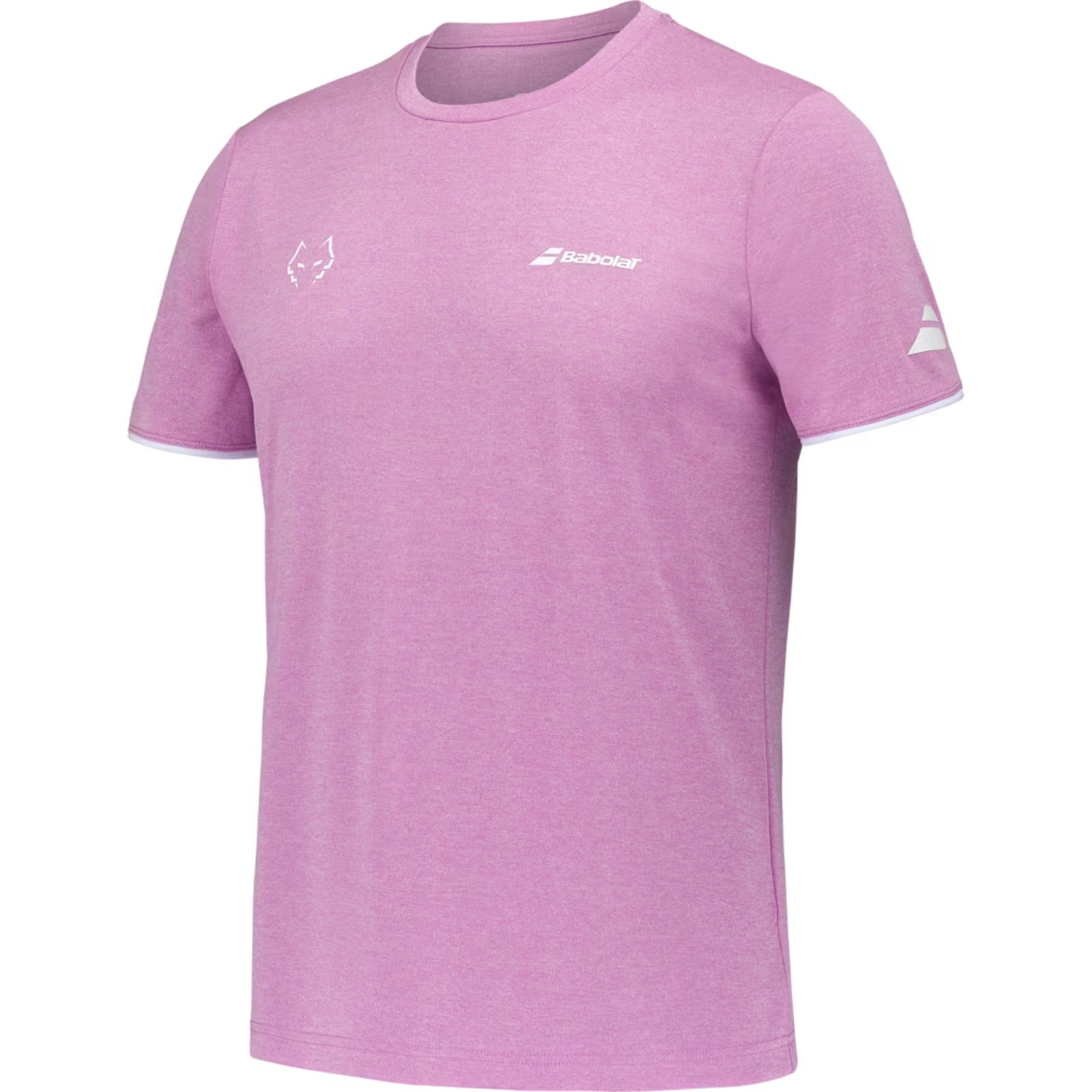 Babolat Crew Neck Tee Juan Lebron Edition - Pink - Cover