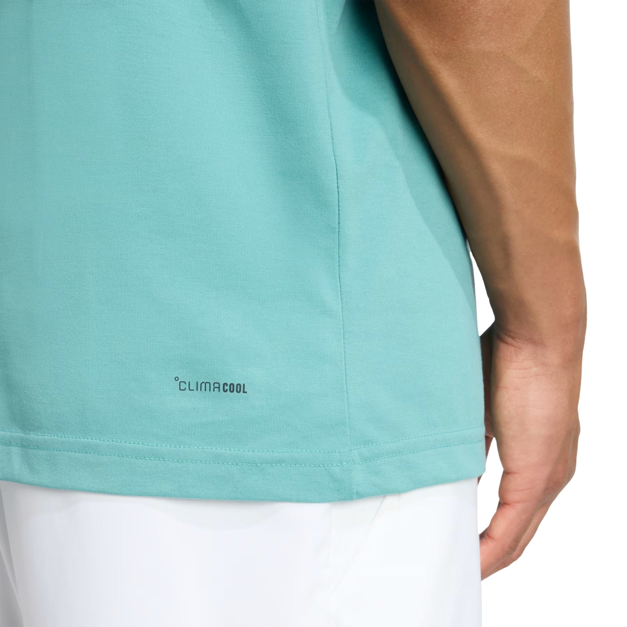 Adidas Padel Category Graphic Tee Teal - Climacool