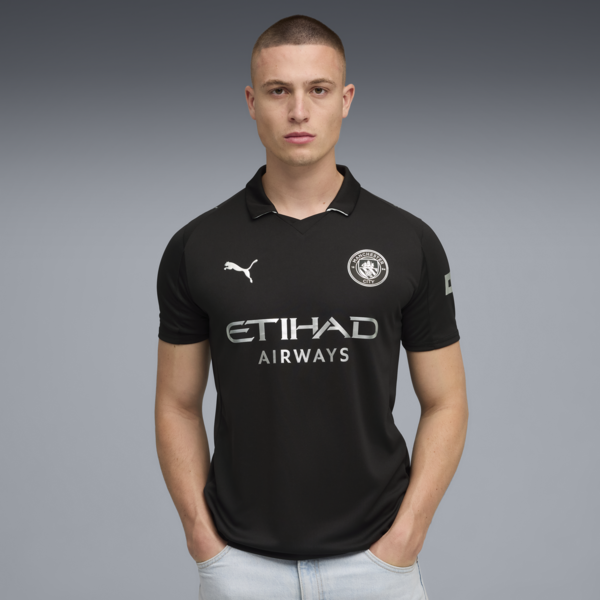 Puma Manchester City 25/26 Away Jersey Black