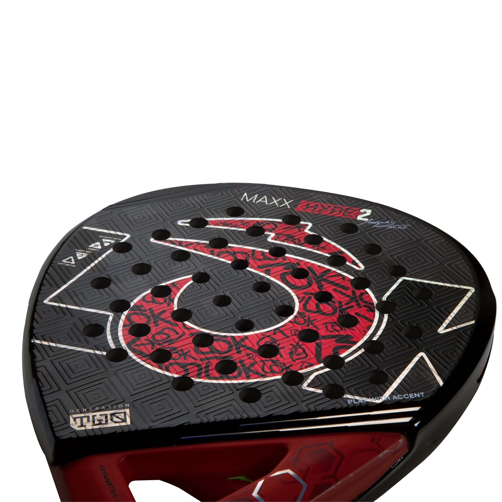 LOK Maxx Hype Gen 2 Padel Racket - Face