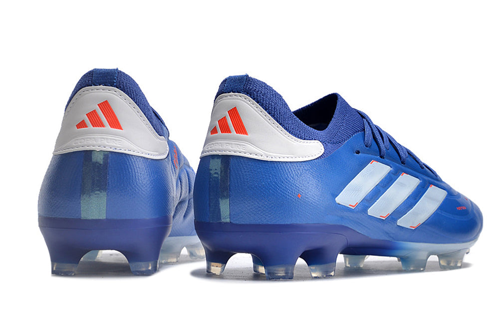 Copa Pure II+ FG - Lucid Blue S23 / Cloud White / Solar Red