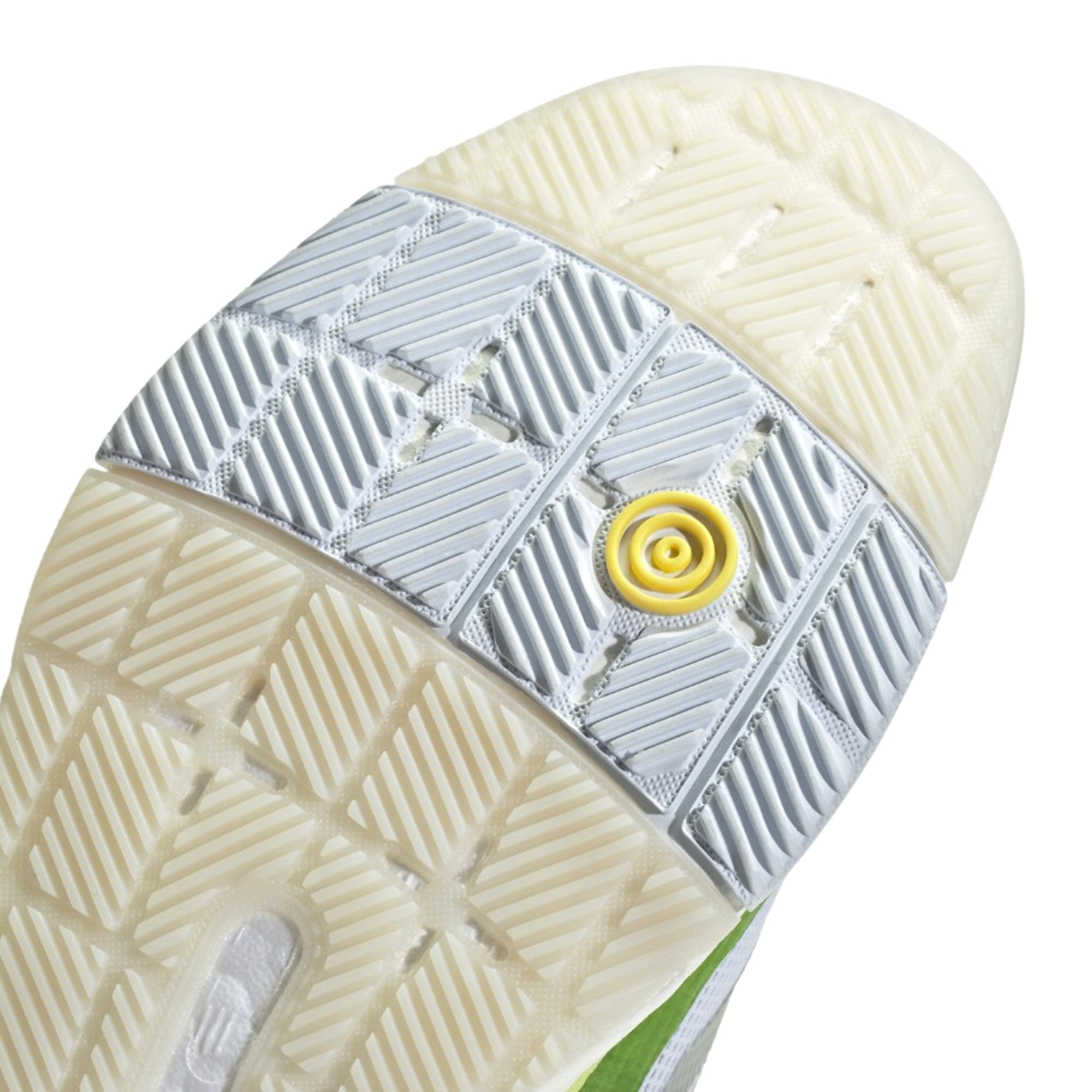 Adidas Crazyquick Boost W Padel Shoes - White/Lucid Lemon - Toe