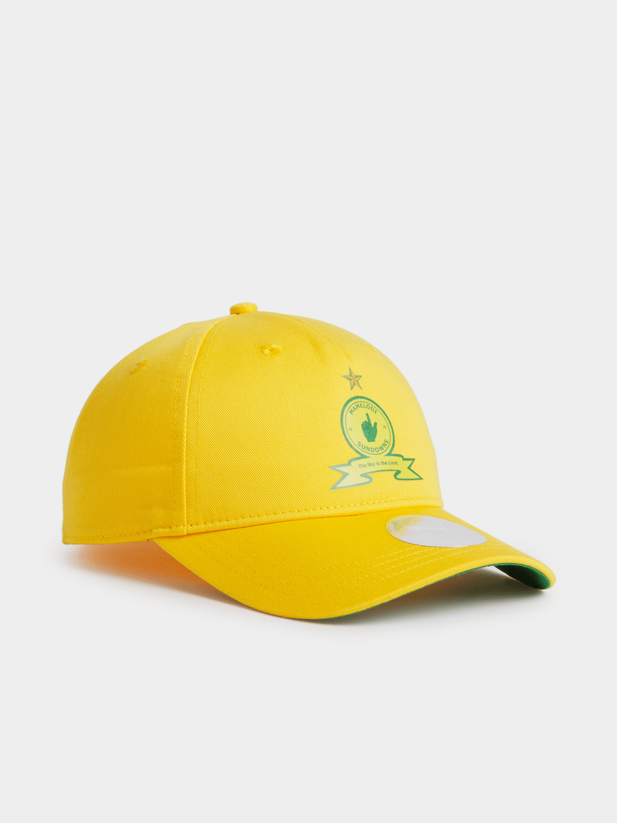 Puma Mamelodi Sundowns Official Team Yellow Baseball Cap - Durable Fanwear