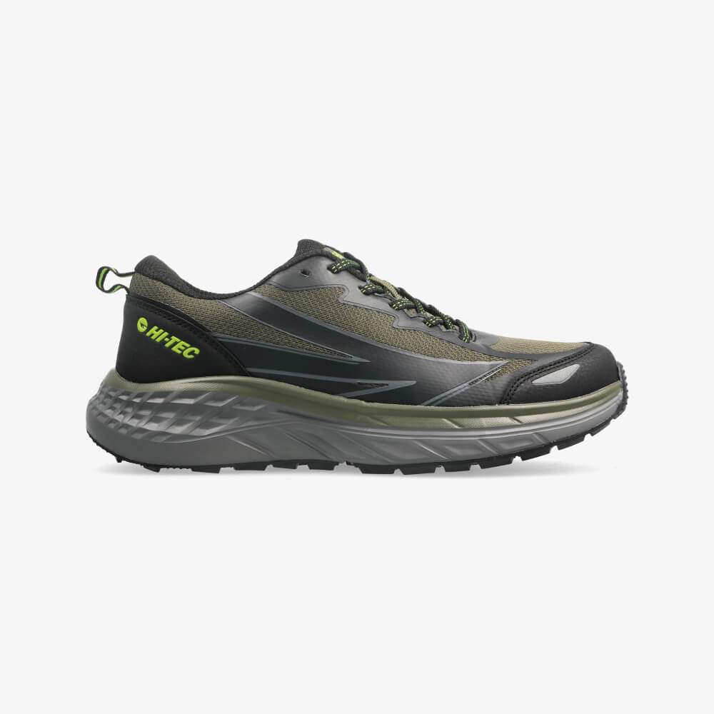 Hi-Tec Addo Trail Mens Sneakers: Breathable, Supportive, Cushioned for Active Lifestyles