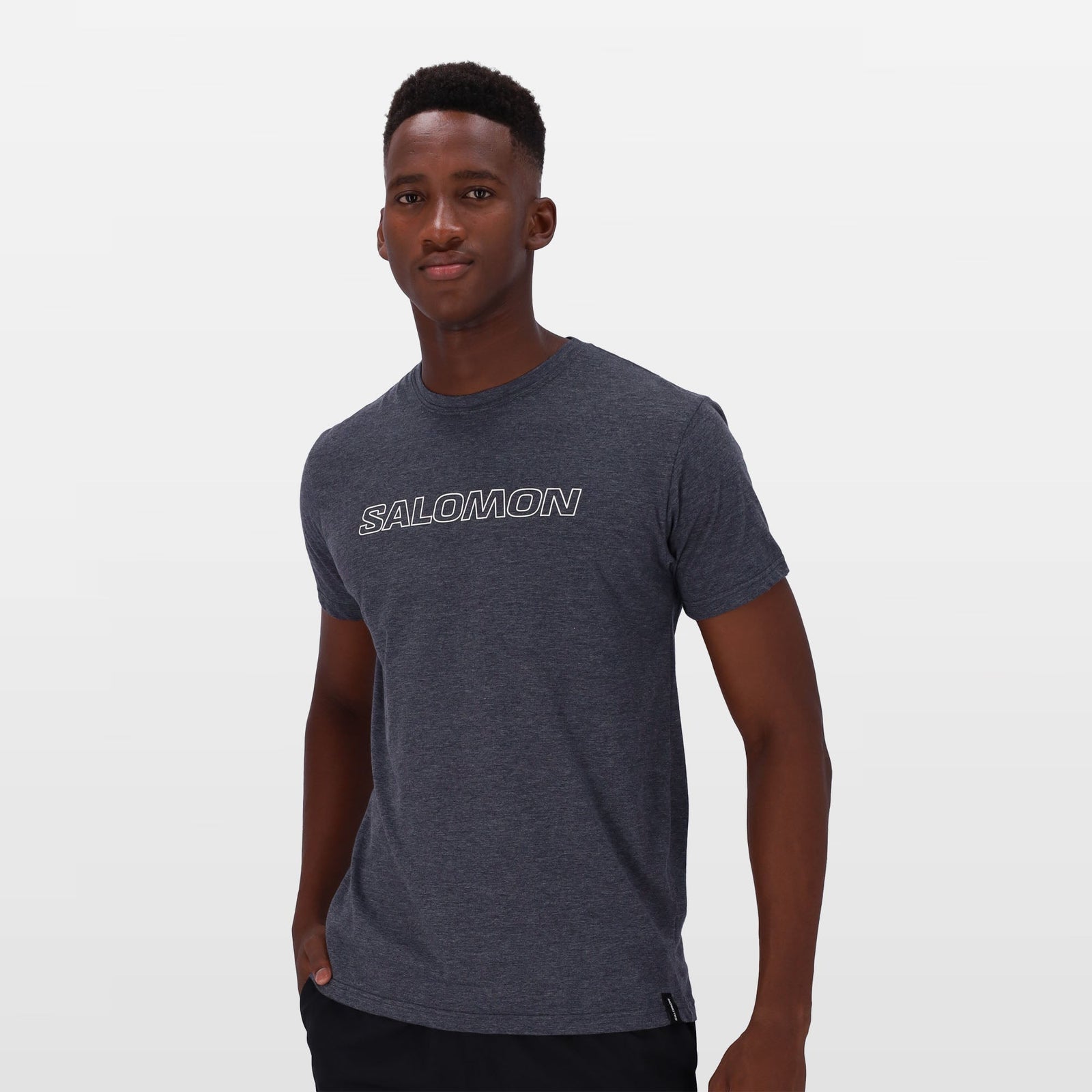 Salomon Baltoro Men's Regular Fit Short Sleeve Logo Graphic Performance T-Shirt