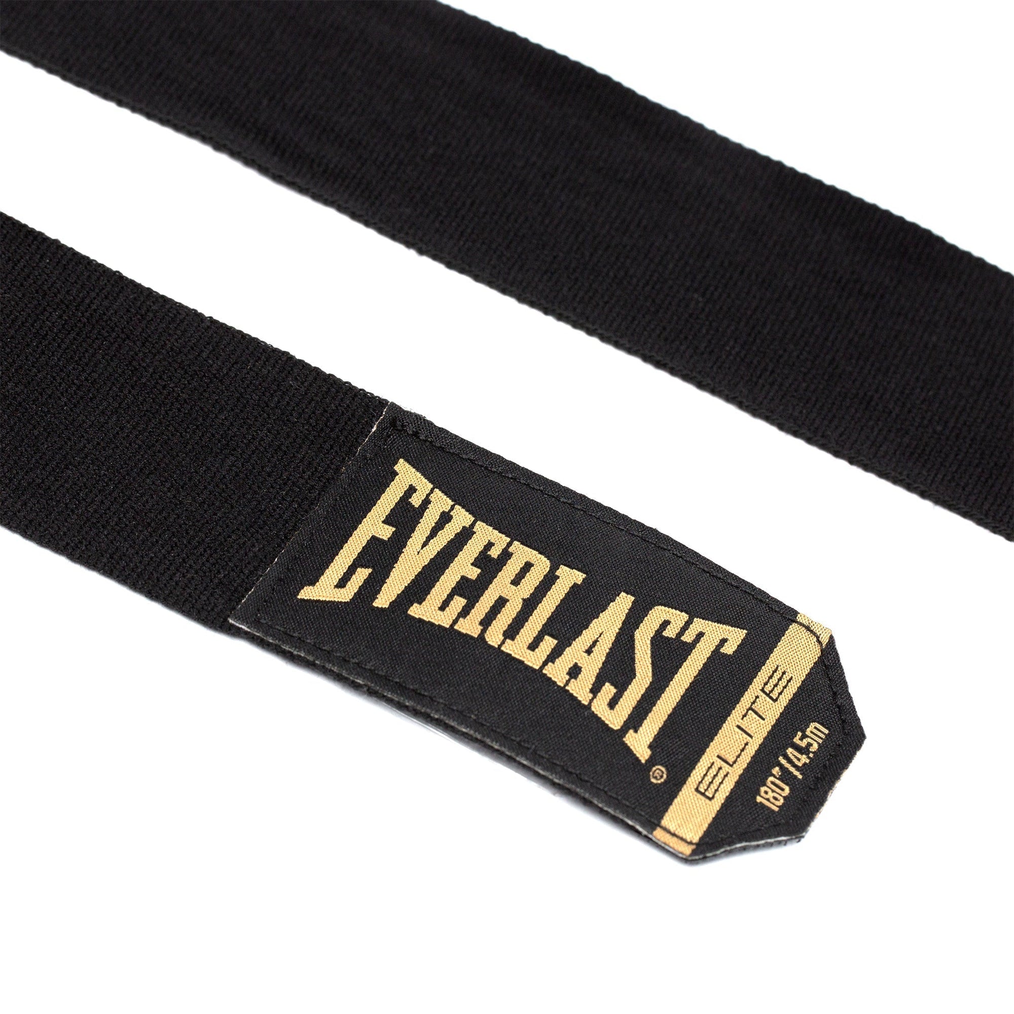 ELITE 180" HAND WRAPS - BLACK & GOLD