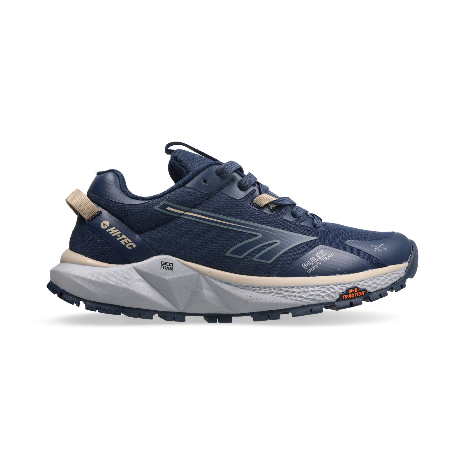 Women's Hi-Tec Geo Pulse Trail Urban Sneakers - Lightweight, Breathable, Grippy