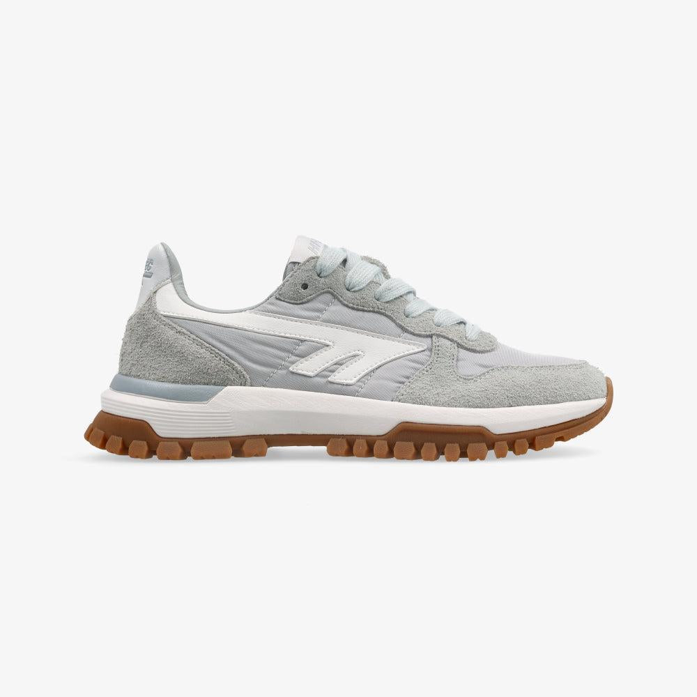 Hi-Tec Harlem Women's Lifestyle Sneaker: Suede & Nylon, Cushioned Comfort