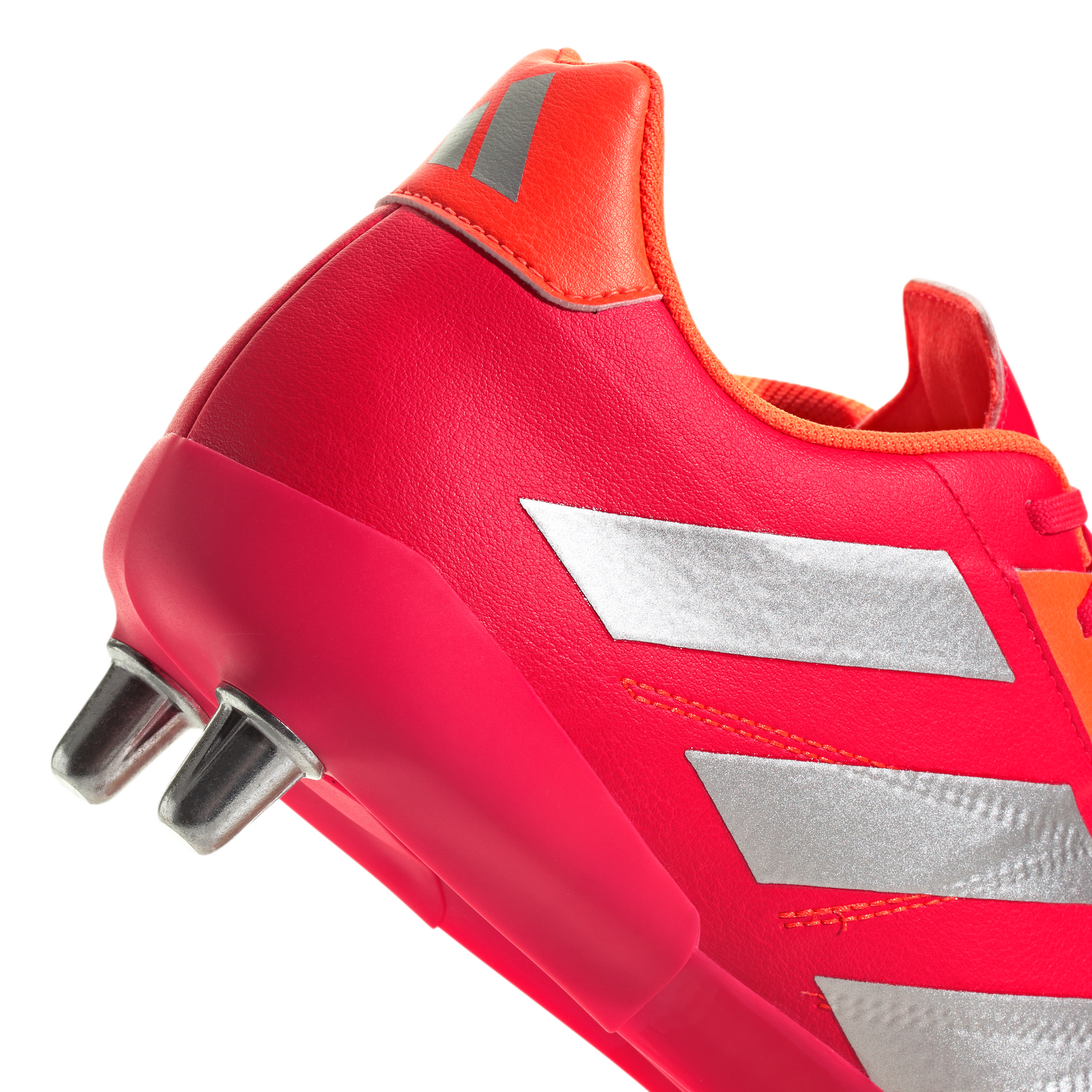 Adidas Kakari Elite Soft Ground Rugby Boots Lucid Red / Cloud White