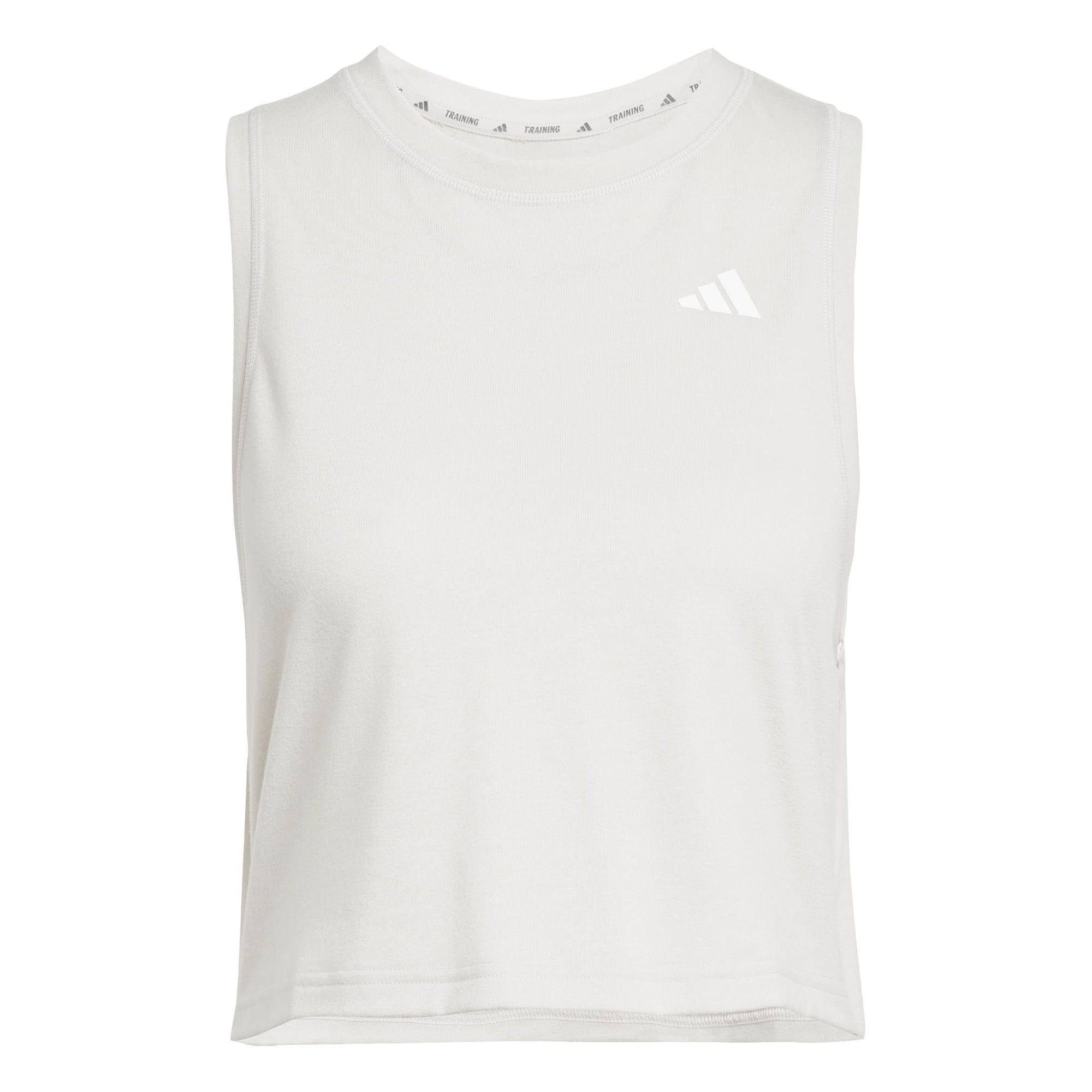 Adidas Train Essentials Boxy Workout Tank Top Beige