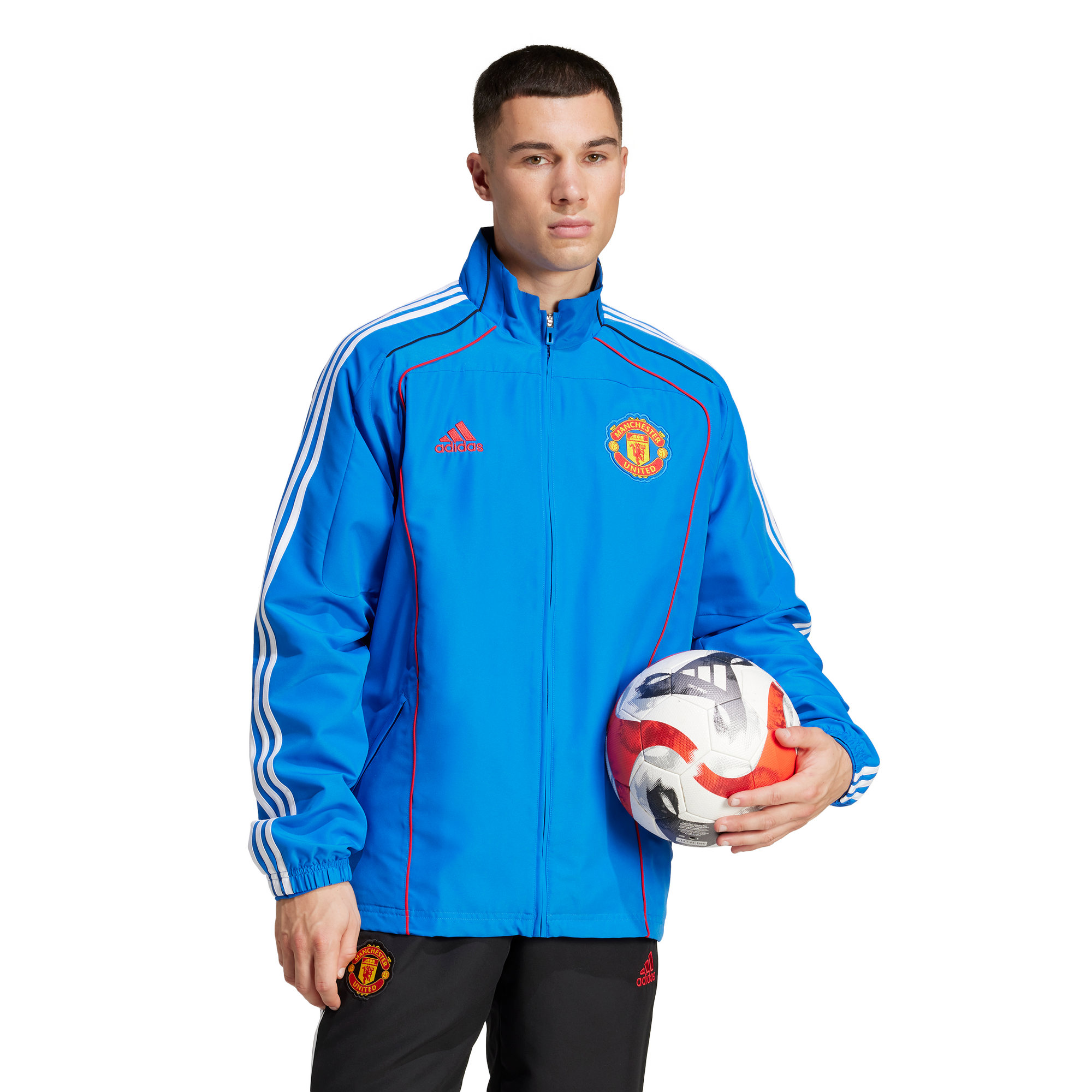 Adidas Manchester United Track Top Blue