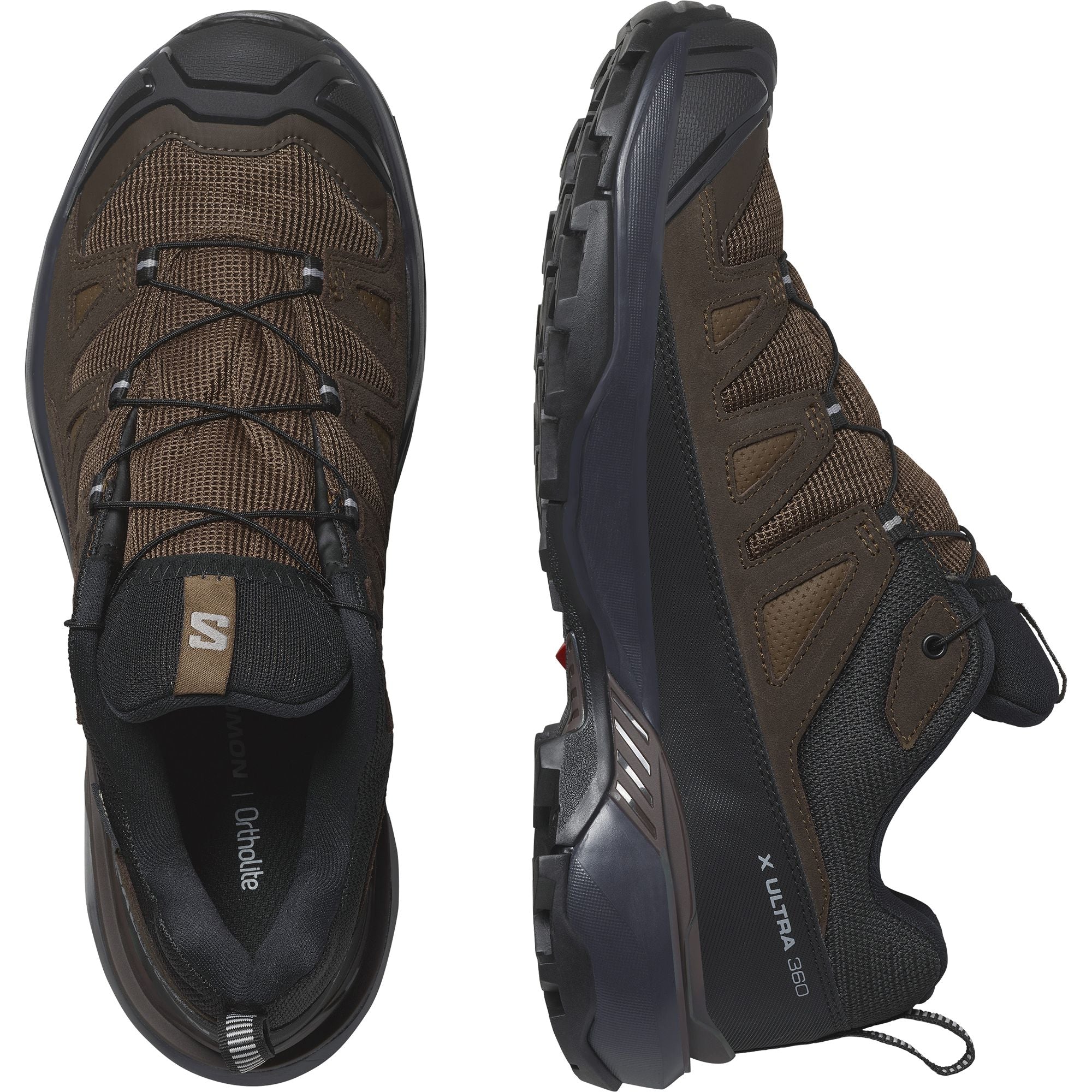 Salomon X-Ultra 360 Leather GTX Men's Waterproof Durable Hiking Trail Shoes