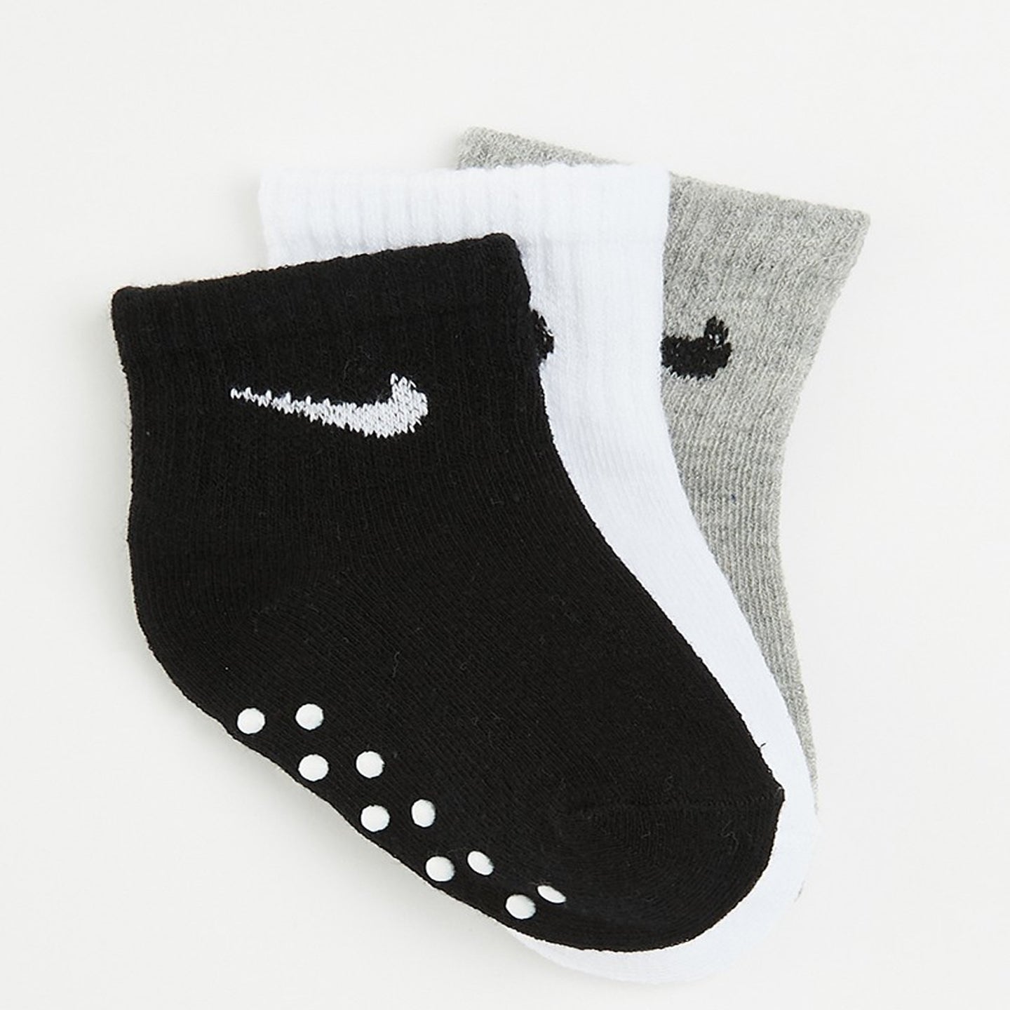 Nike NHN Core Swoosh Gripper - Dark Grey Heather & Black
