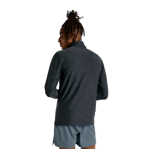 New Balance Space Dye 1/4 Zip Black