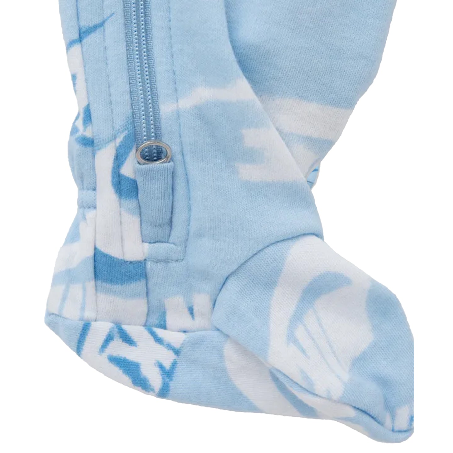 Nike NKB B NSW OTM AOP Footed Coverall - Psychic Blue